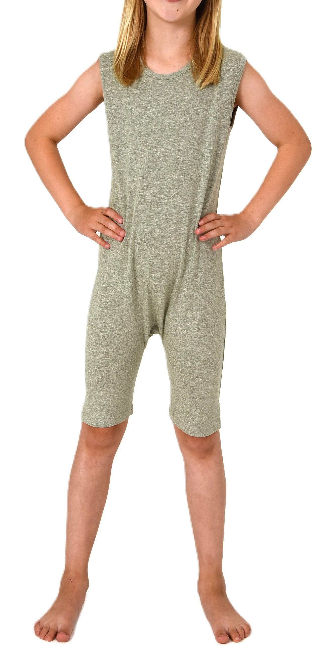 Normann Pyjama Kinder Pflegebody ohne Ärmel - UNISEX - mit Reißverschluss am Rücken