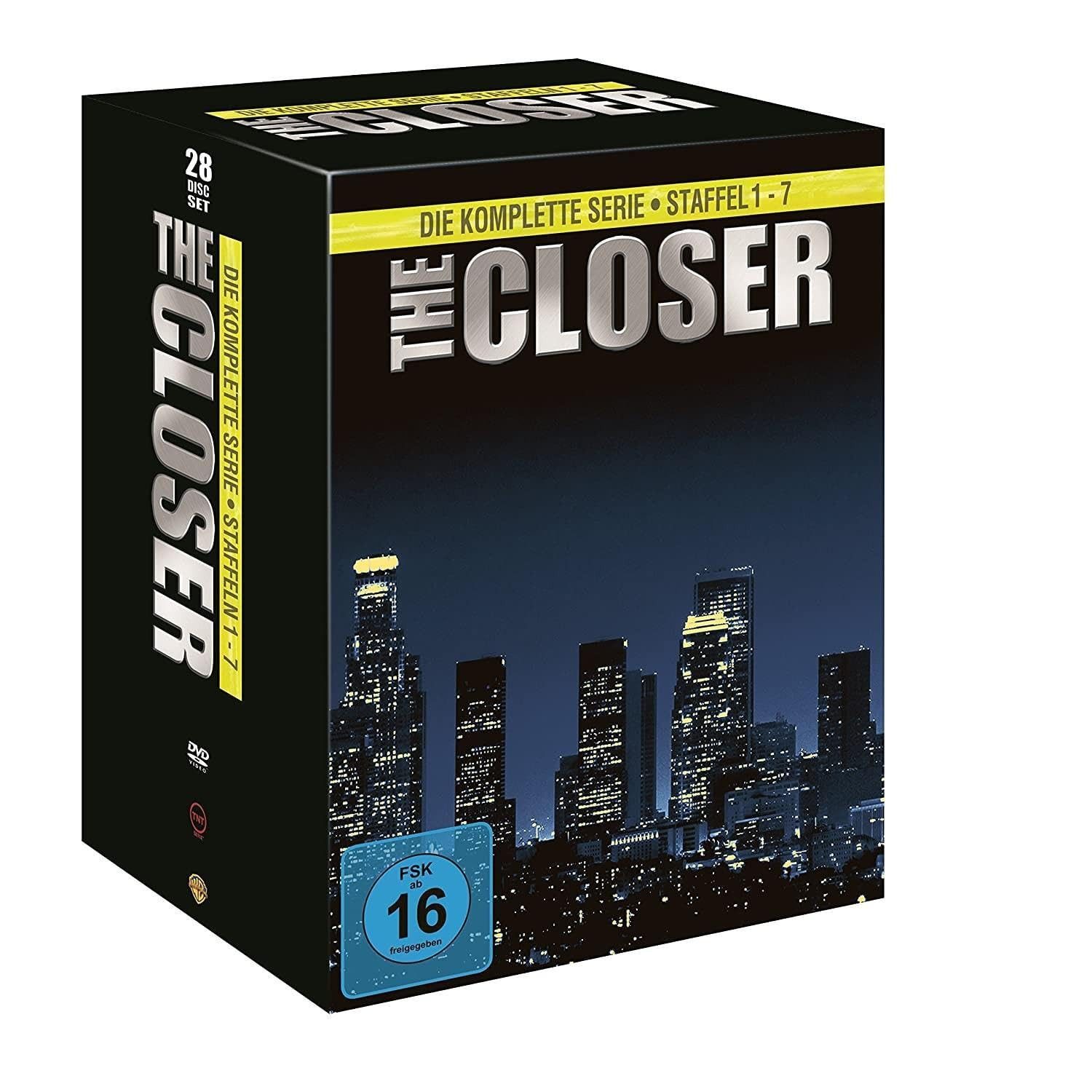 Universal Pictures DVD The Closer: Die komplette Serie Limited Edition, (28-St., Box-Set), Staffel 1-7 auf 28 DVDs