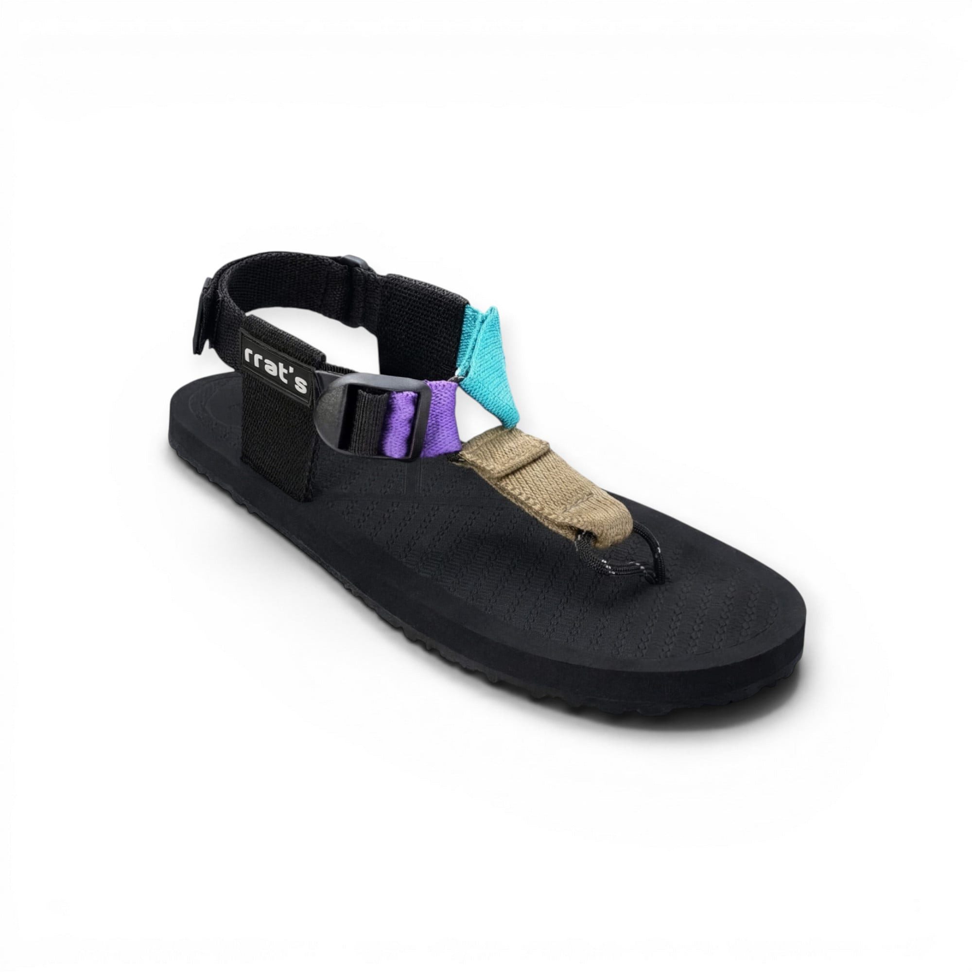 rrat's rrats Y-Gravel schwarz/bunt Sandale