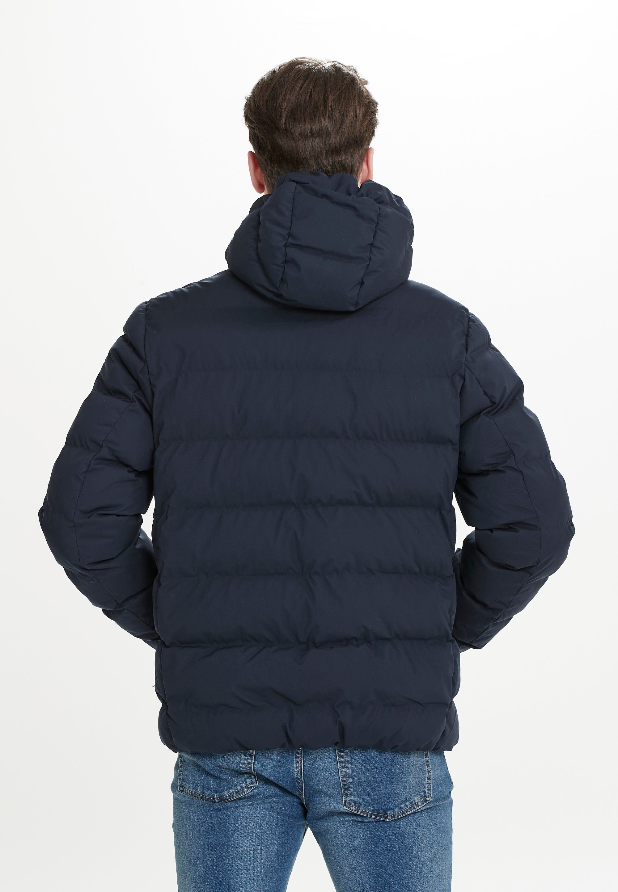 WHISTLER Outdoorjacke Jakob mit verstellbarer dunkelblau-blau Kapuze