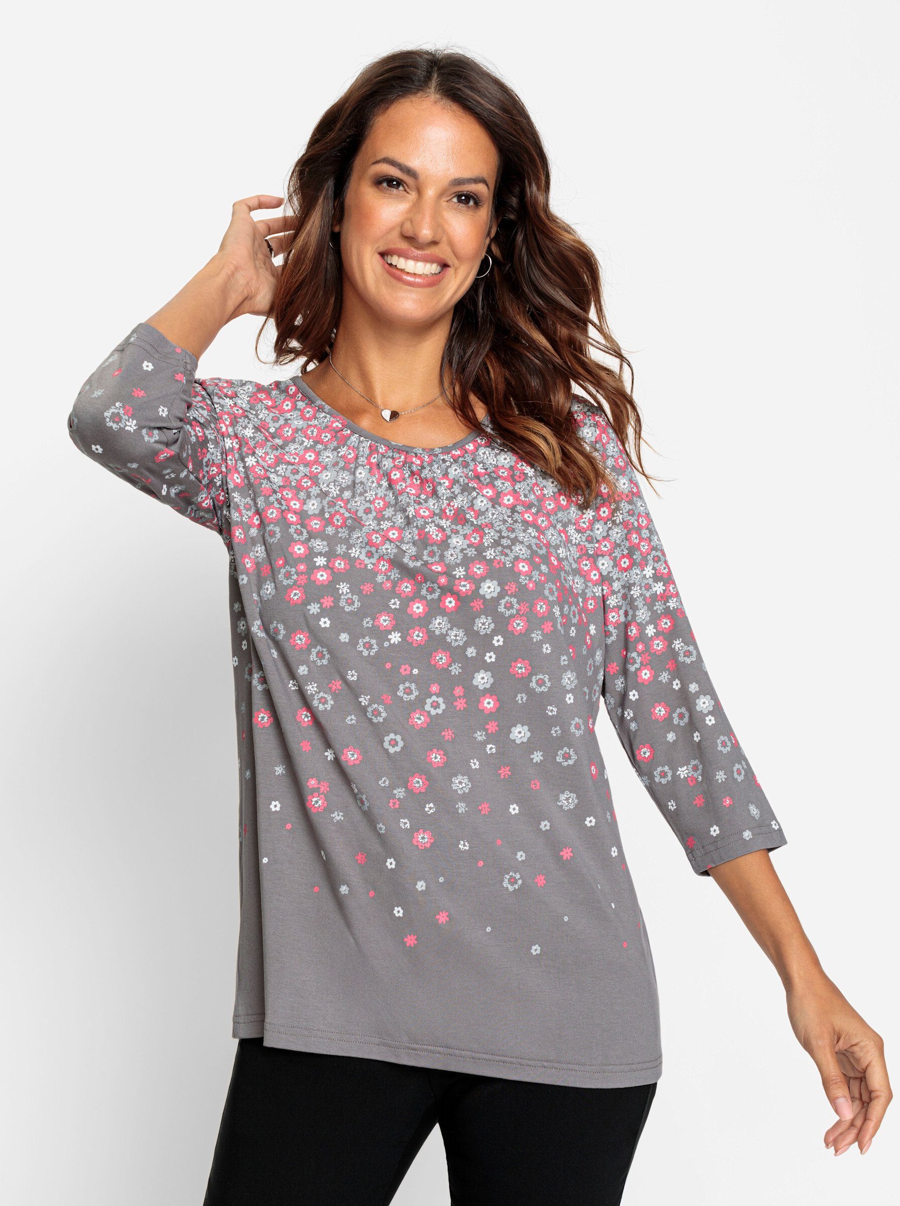 T-Shirt Tunikashirt 3/4-Arm