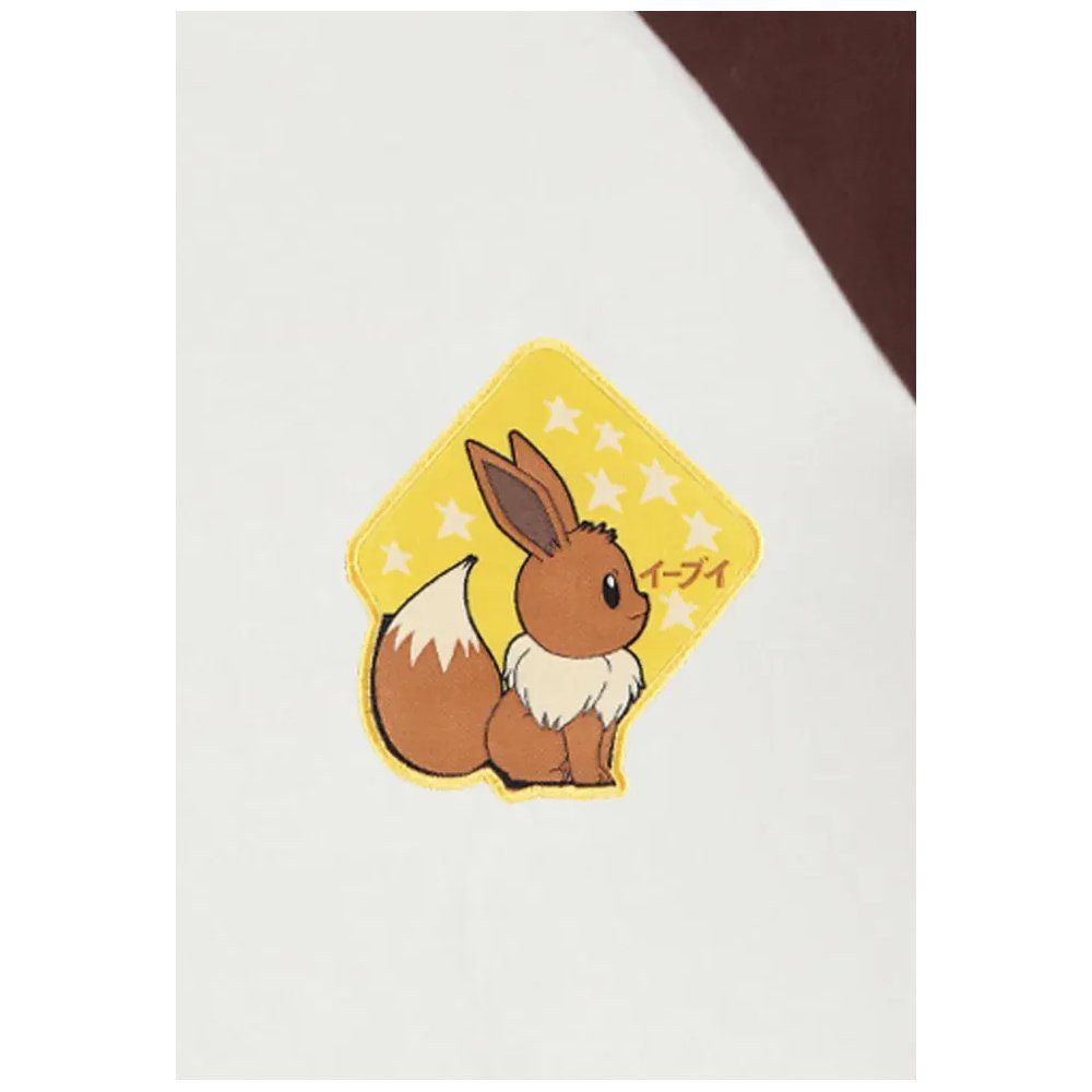 POKÉMON T-Shirt Eevee Short Sleeved Raglan T-Shirt