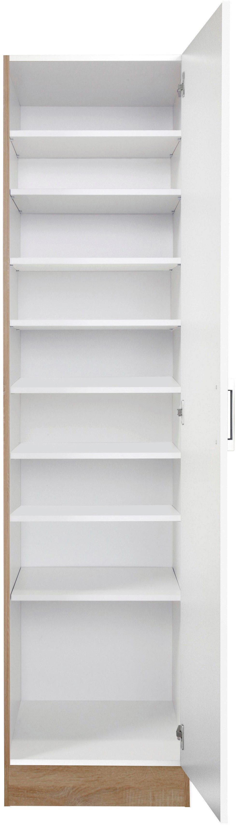 KOCHSTATION Vorratsschrank "KS-Toronto" Breite 50 cm, mit 8 Einlegeböden günstig online kaufen