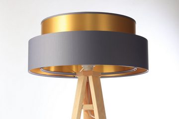 ONZENO Stehlampe Duo Ellegant Pure 1 50x20x20 cm, einzigartiges Design und hochwertige Lampe