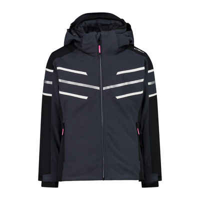 CMP Skijacke KID G JACKET SNAPS HOOD U911 TITANIO