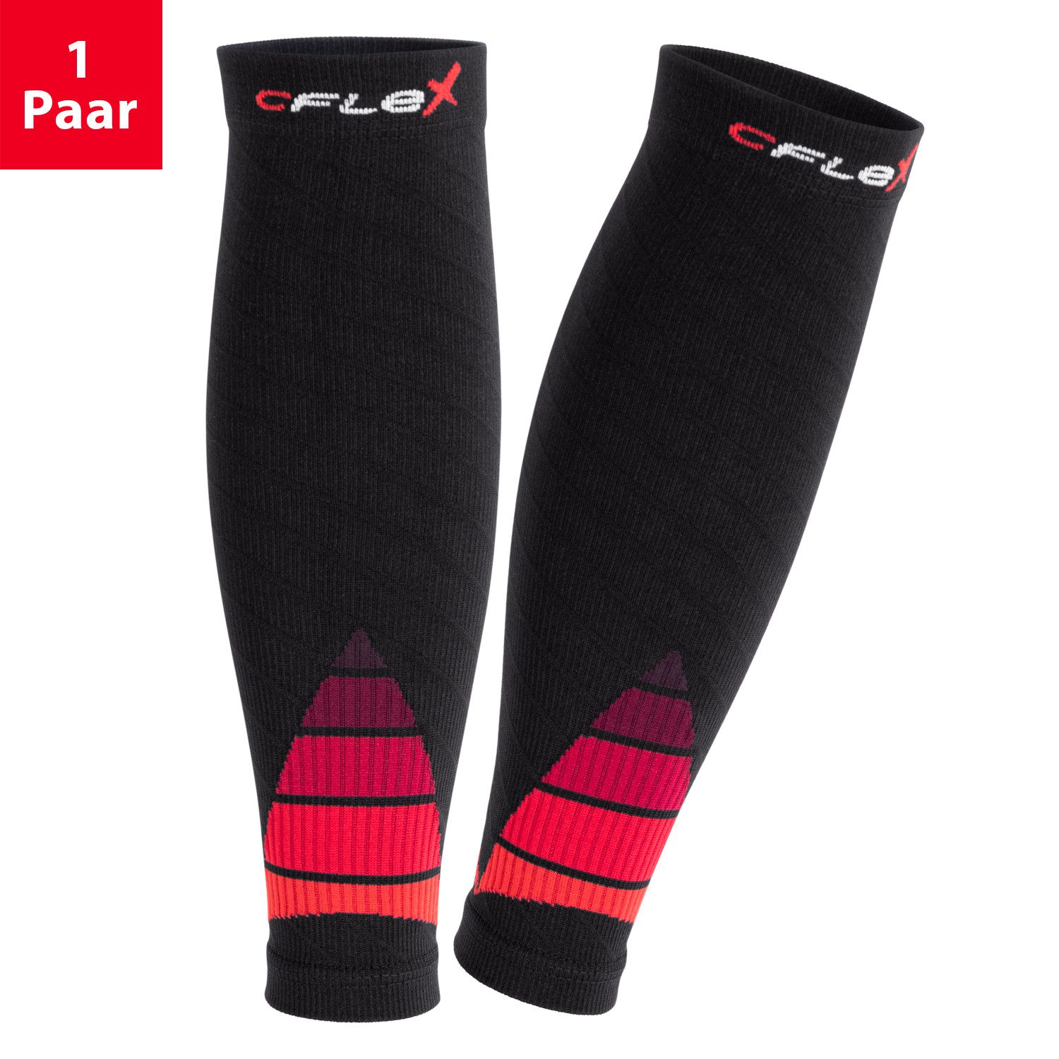 CFLEX Stütz-Stulpen Sport Running Stulpen mit Kompression (1 Paar oder 2 Paar)