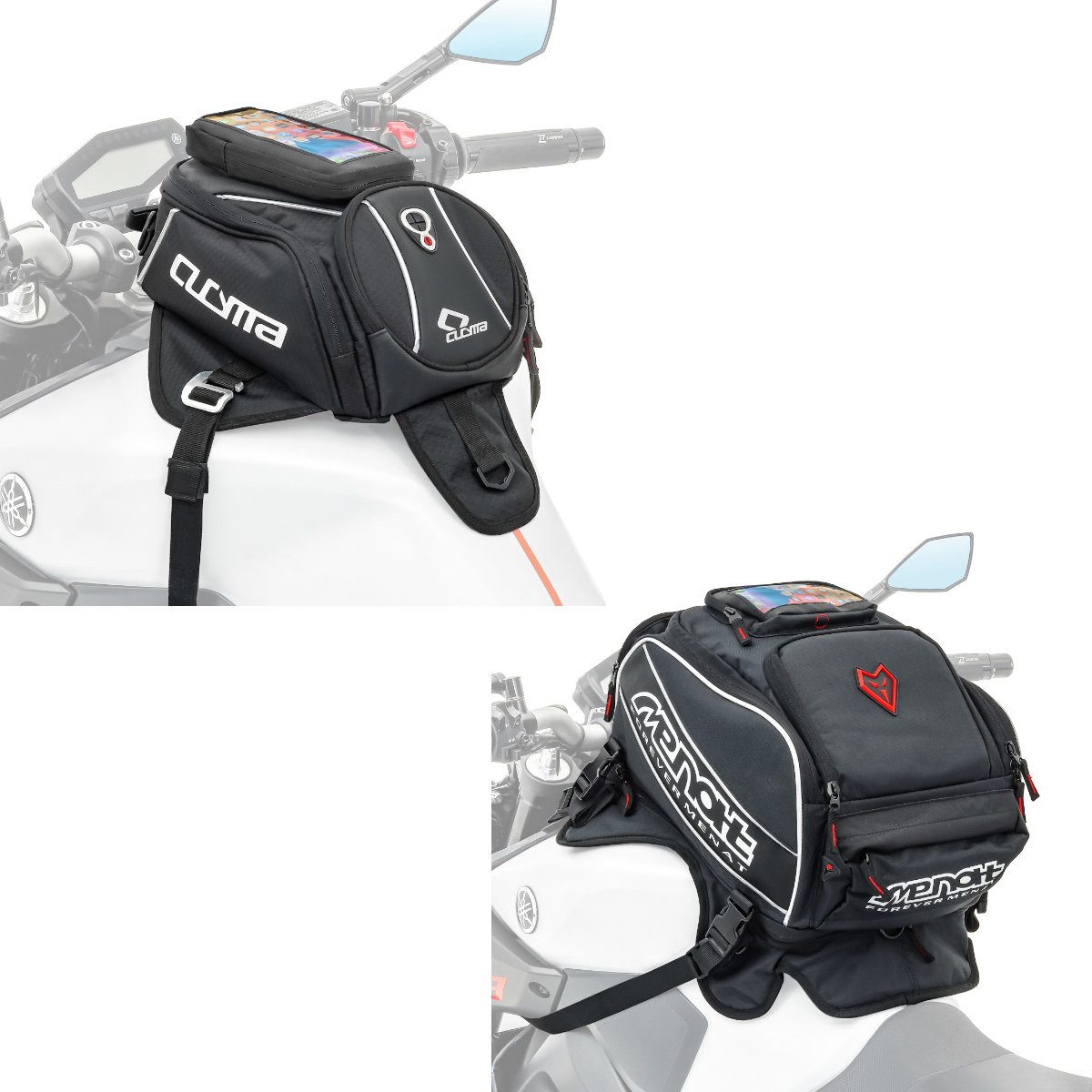 Bagtecs Reisetasche Set Magnet Tankrucksack + Tankrucksack S1