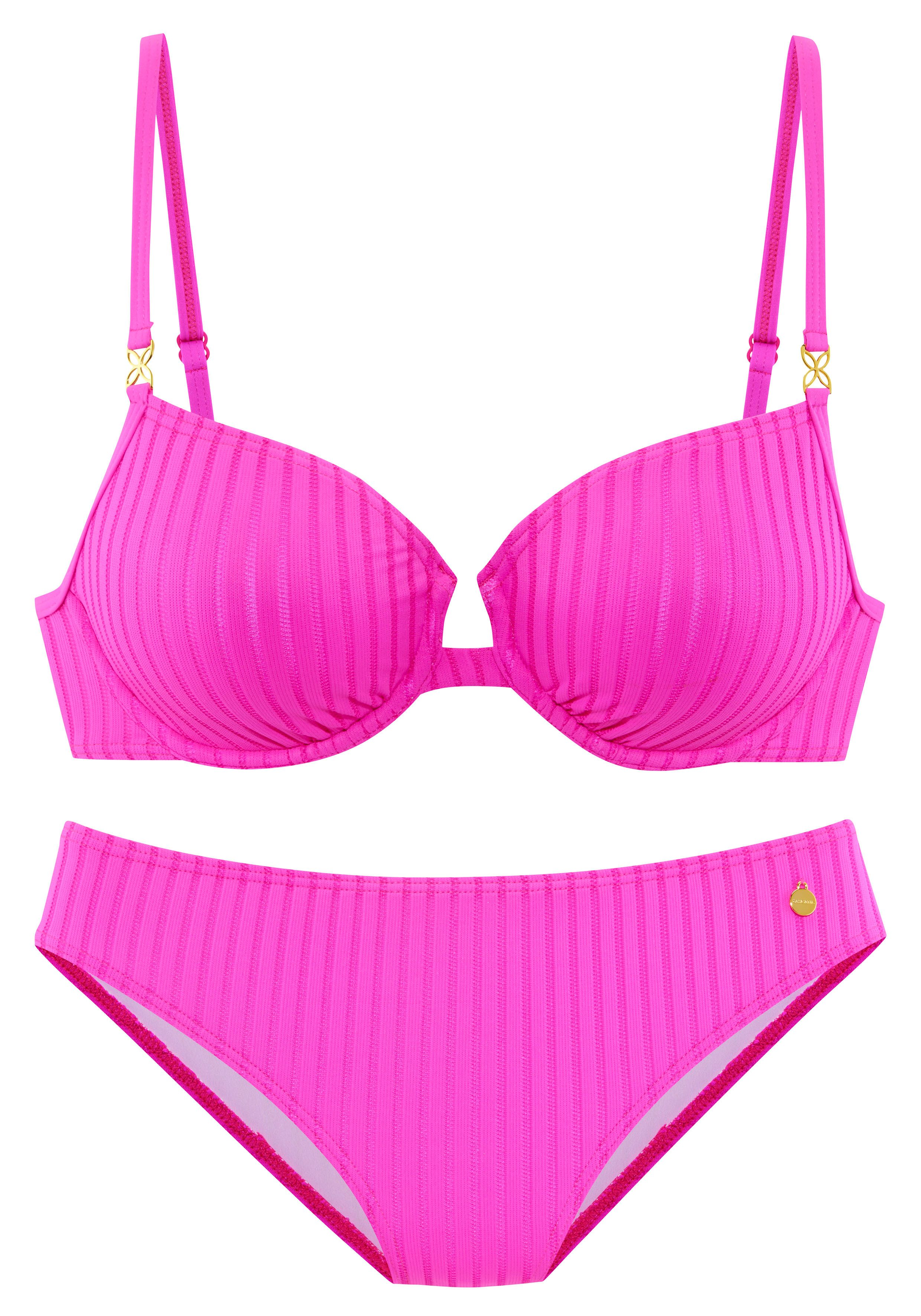LASCANA Bügel-Bikini Omono mit Zierschnallen – Bild 2 von 4