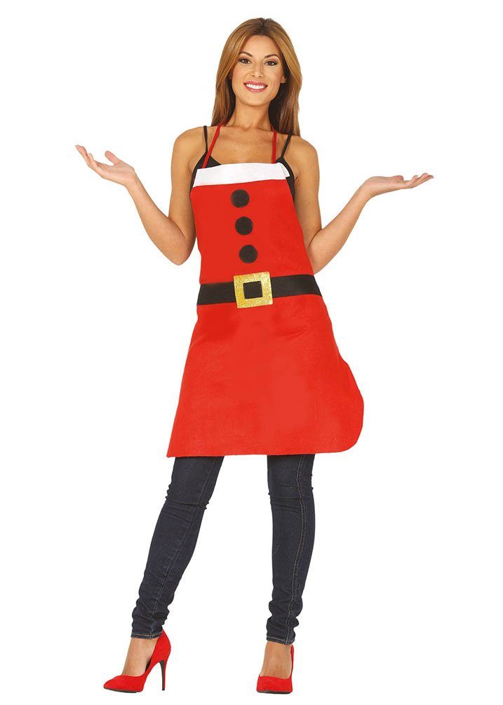 Kostüm Kochschürze Weihnachten Weihnachtsschürze Nikolaus