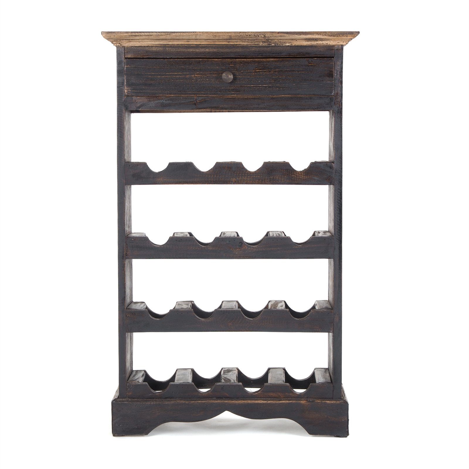 DESIGN DELIGHTS Weinregal VINTAGE WEINREGAL 85x55cm(HxB), Flaschenregal mit günstig online kaufen