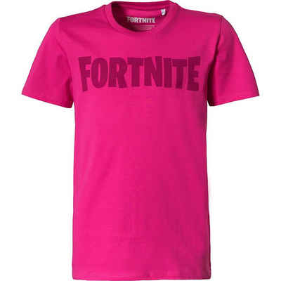 FortniteFortnite Text-Logo Jungen T-Shirt Schwarz Uomo 