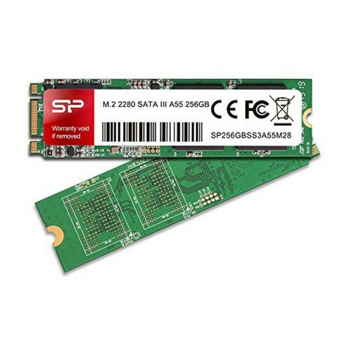 SILICON POWER interne HDD-Festplatte, Festplatte Silicon Power A55 SSD M.2