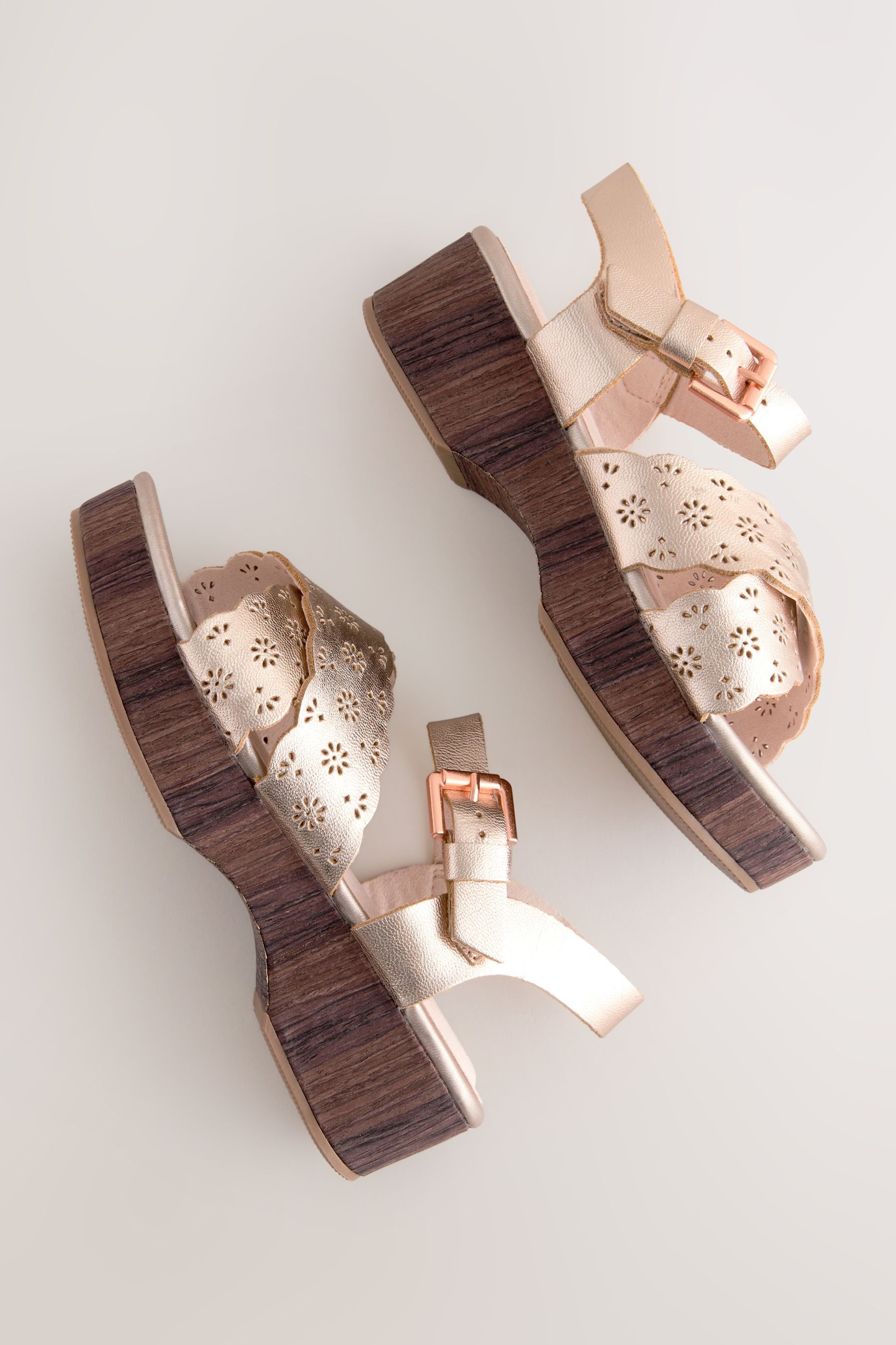 Next Keilabsatzsandalen mit Korkabsatz Keilsandalette (1-tlg) günstig online kaufen