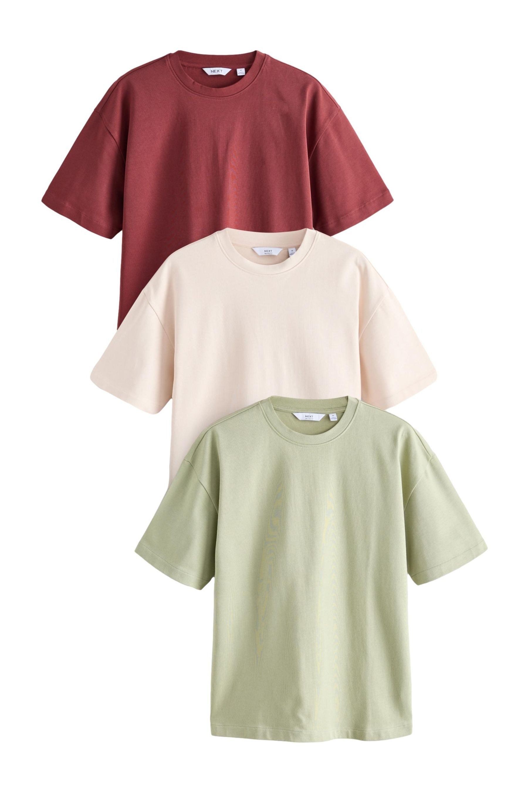 Next T-Shirt Schwere Relaxed Fit T-Shirts günstig online kaufen