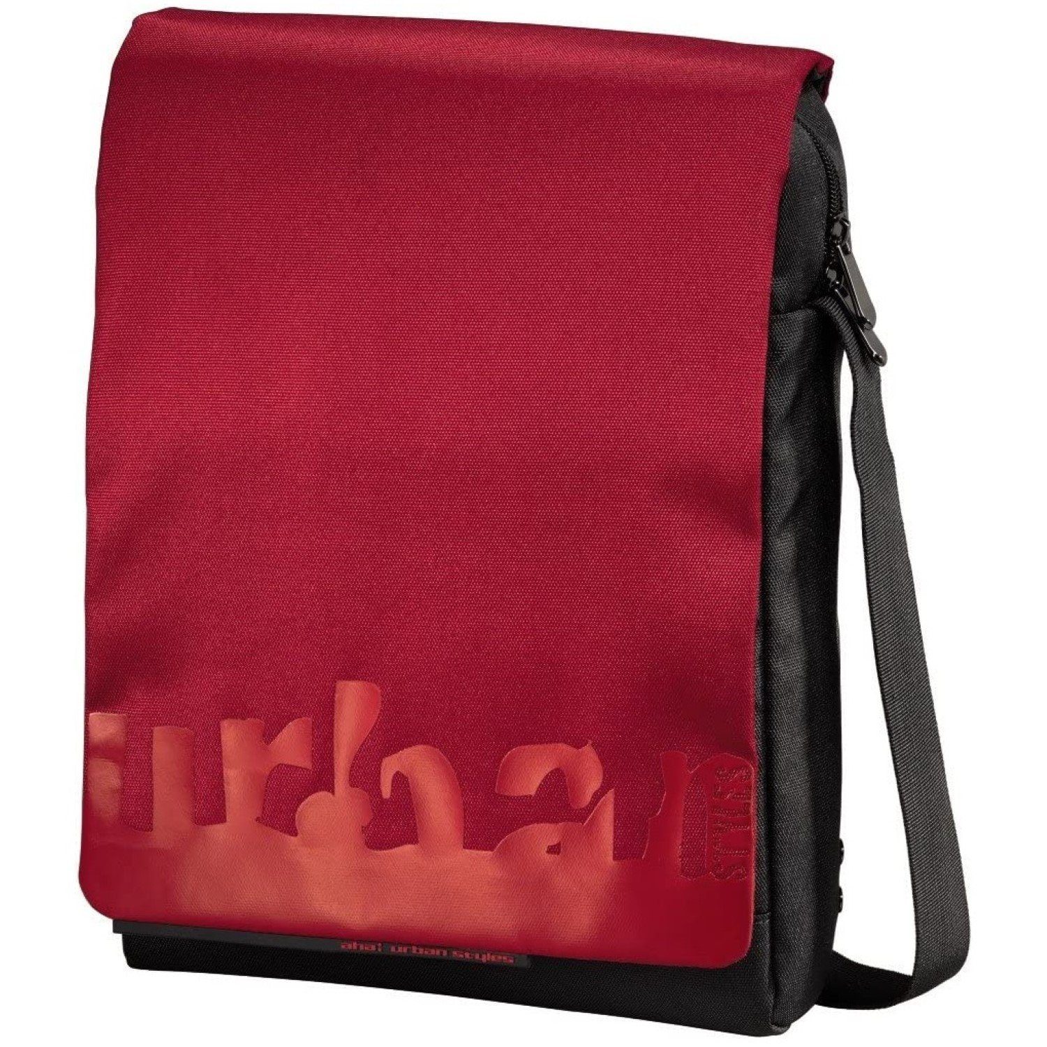 aha Laptoptasche Notebook-Tasche Milla Rot Case Schutz-Hülle, Gepolsterte  Schutz-Hülle, Vordertasche, verstellbarer abnehmbarer Schultergurt,  Notebook-Fach passend für 11" 11,6" 12" 12,1" 12,3" 12,5" 12,9" 13" 13,3"  Zoll Laptop