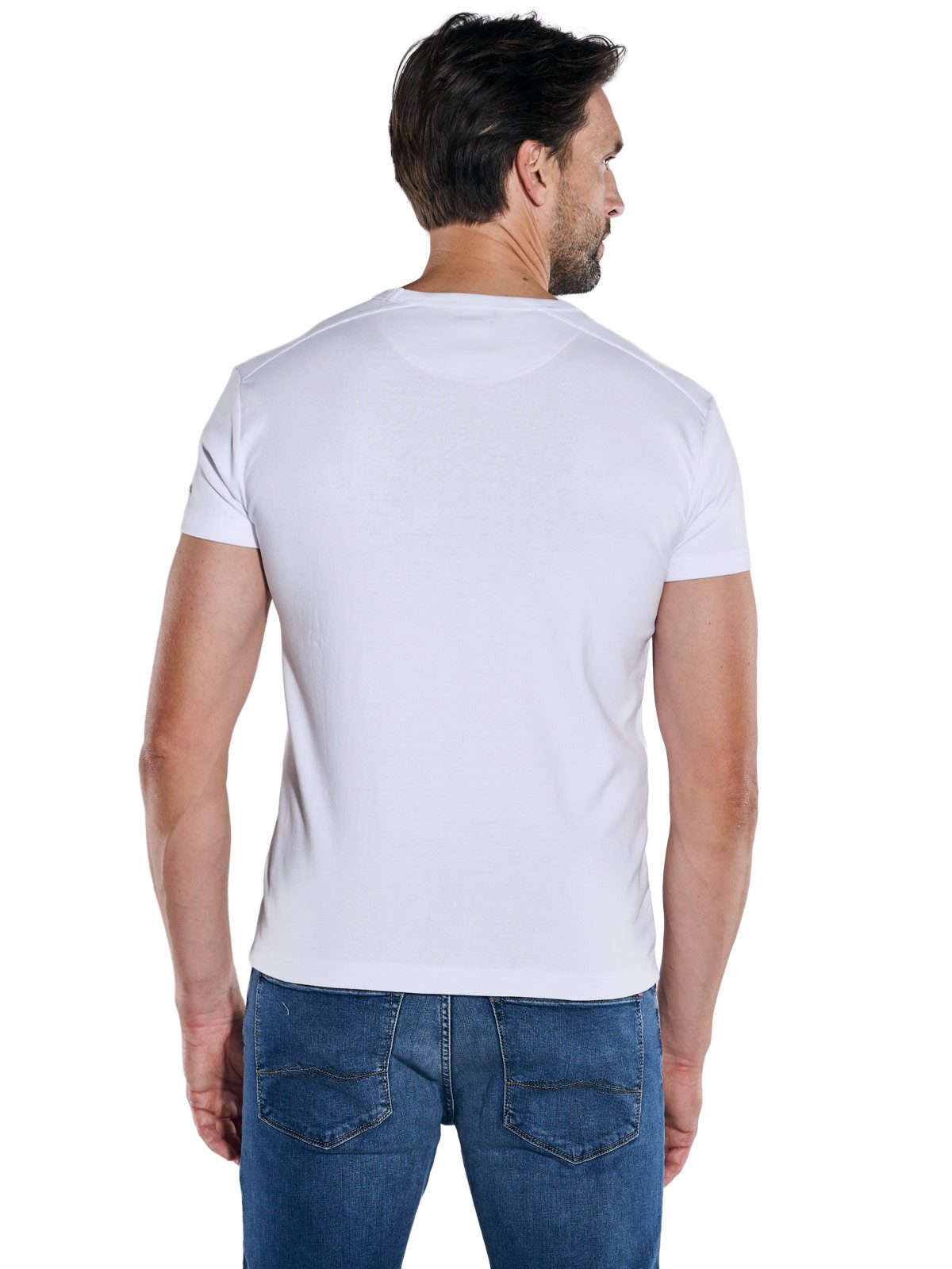 Engbers T-Shirt Herren Basic-Shirt "My Favorite" organic, Reinweiss günstig online kaufen