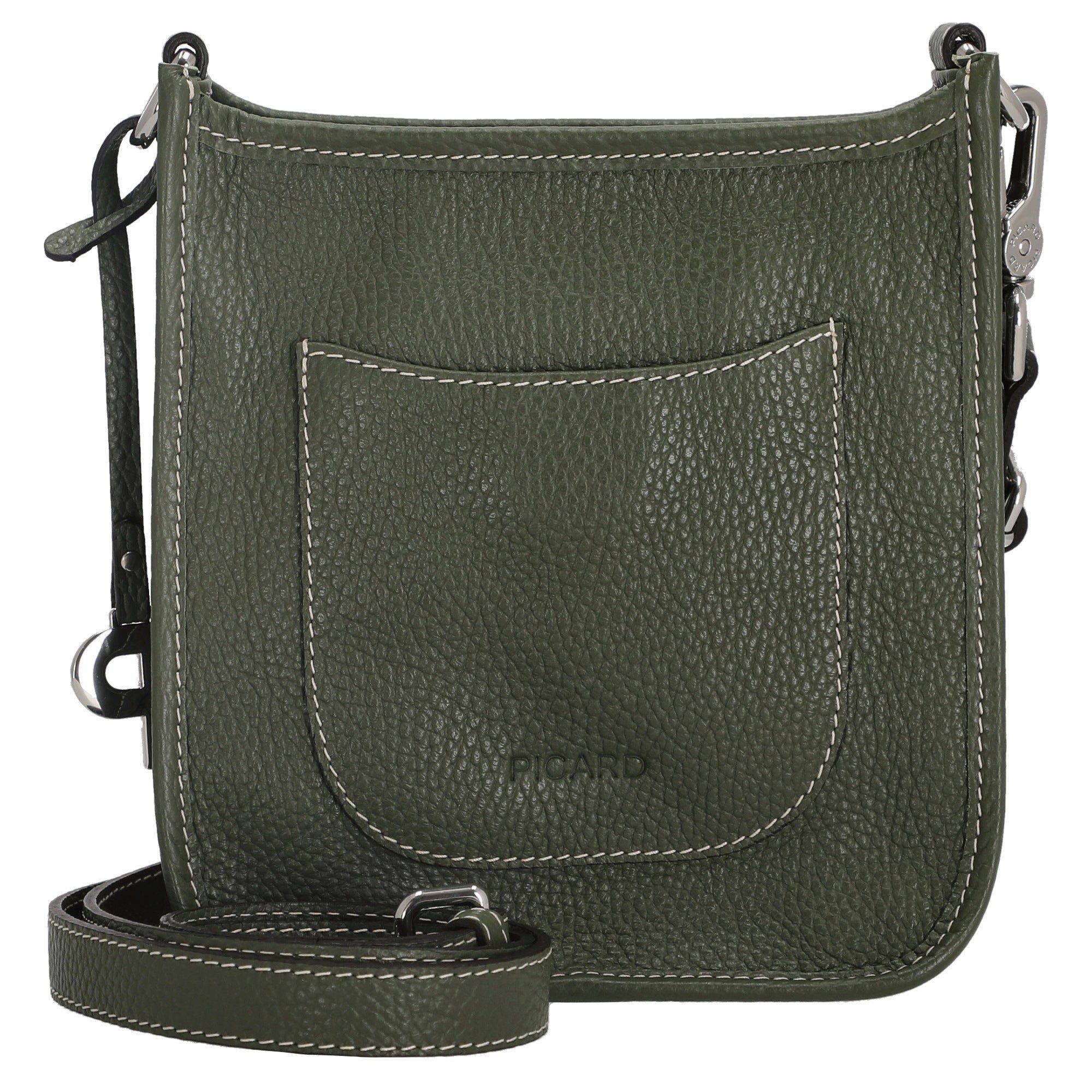 Picard Umhängetasche Kronberg - Umhängetasche 19 cm Rindsleder (pesto)
