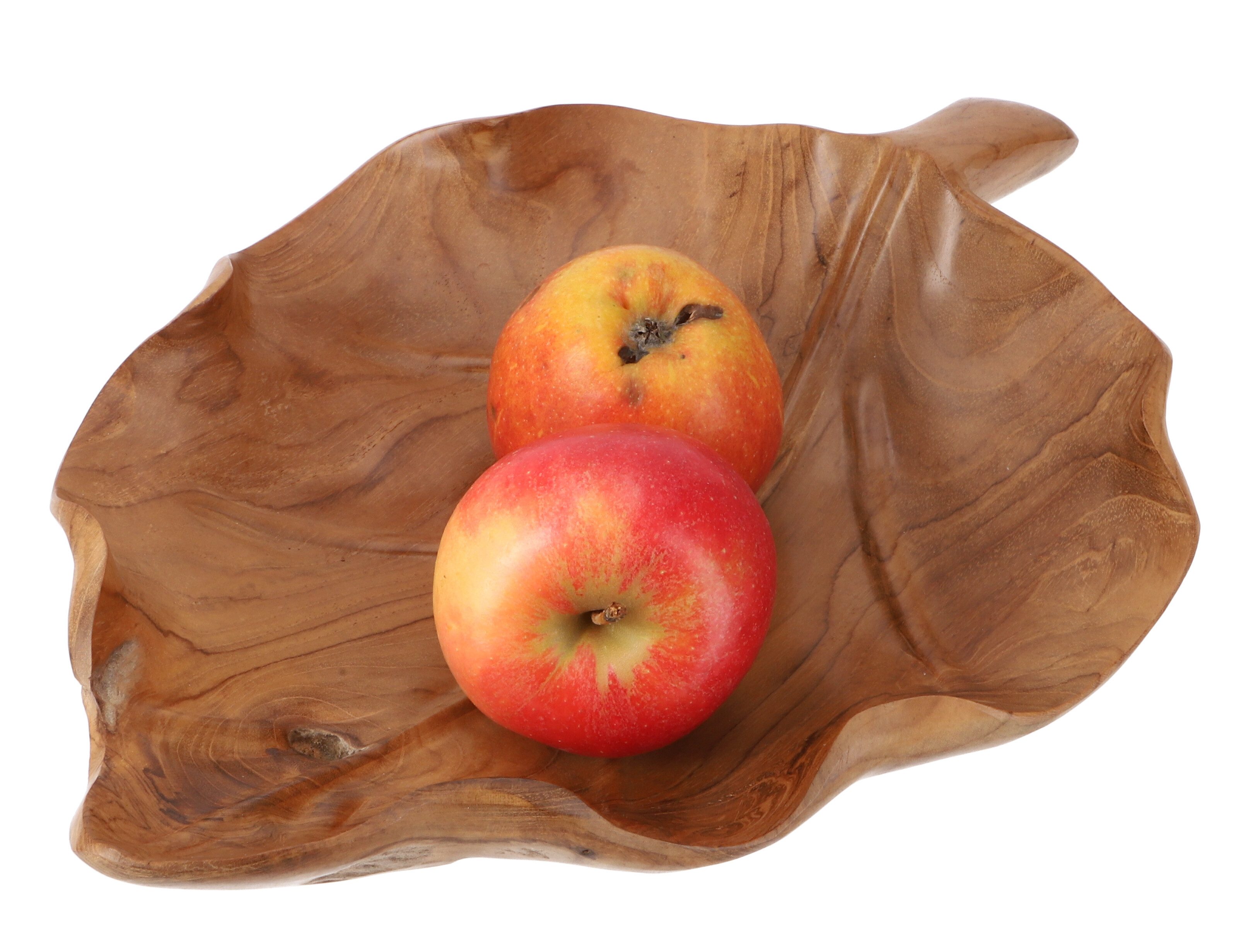 Guru-Shop Dekoschale Obstschale aus Holz, geschnitzte günstig online kaufen