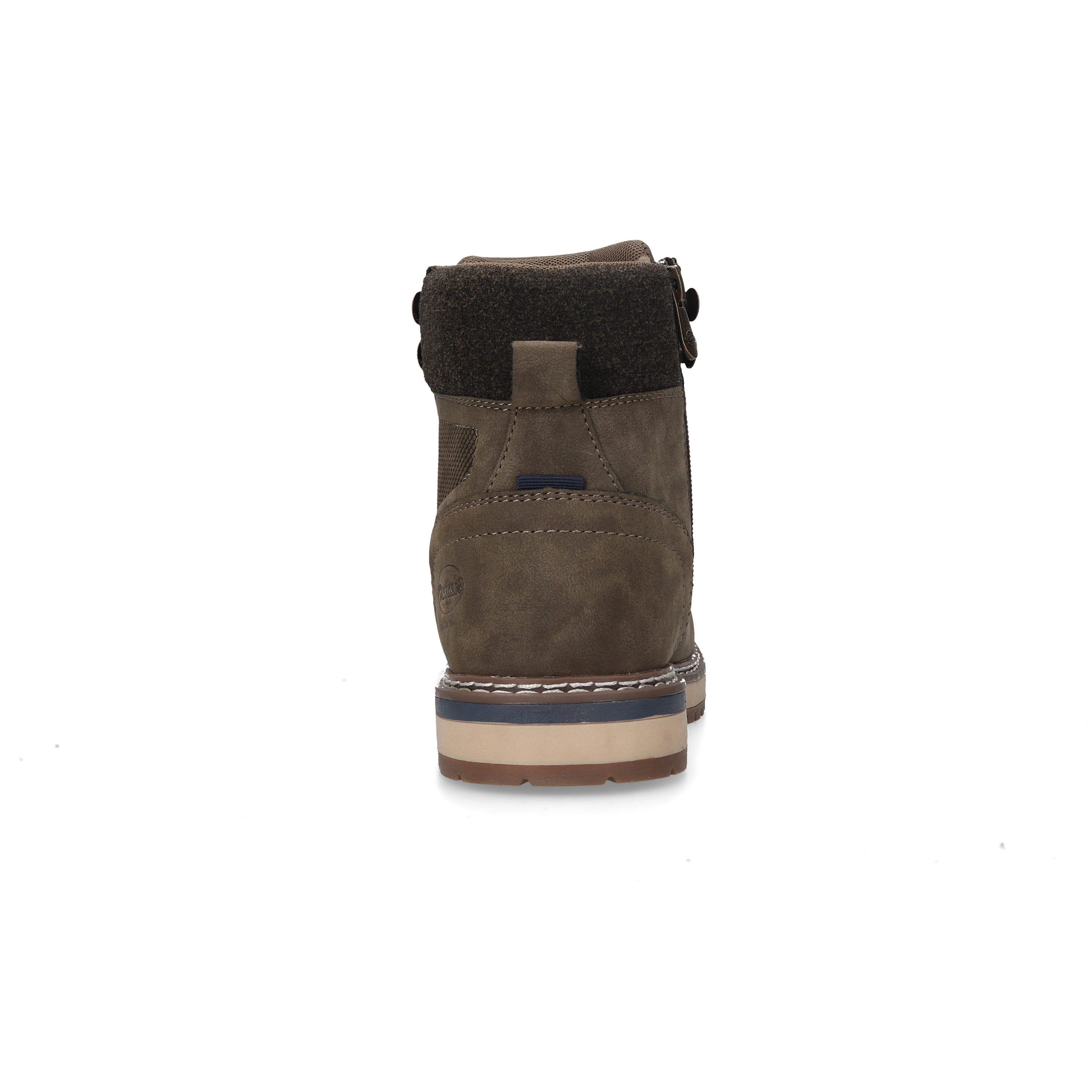 Dockers by Gerli Schnürboots Schnürstiefelette, Workerboots mit Reißverschluss