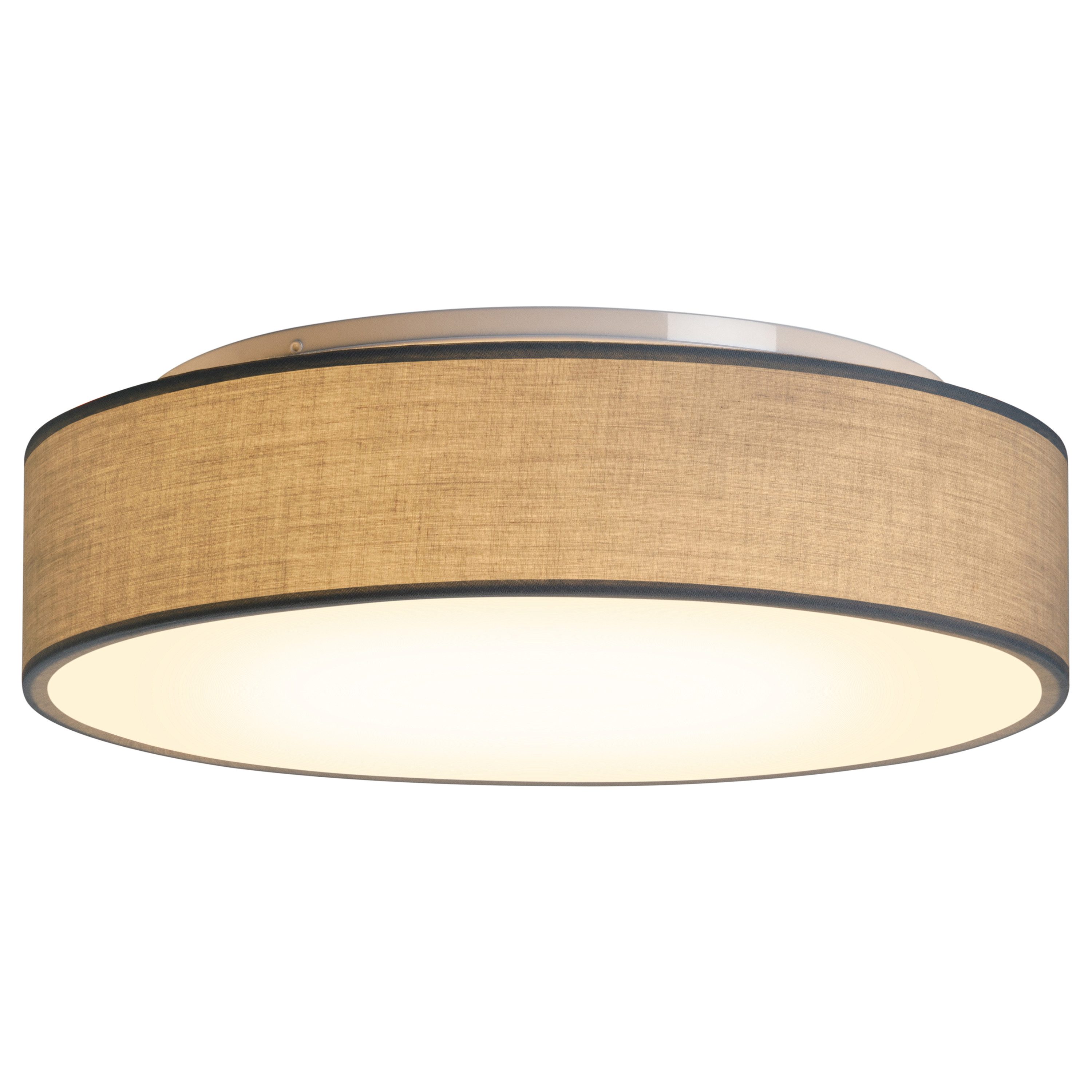 Zedelmaier Lampenschirm Deckenlampe Deckenleuchte Stoff, Max.40W/E27, ohne Leuchtmittel, Geeignet für Wohnzimmer Schlafzimmer Küche Flur Kinderzimmer