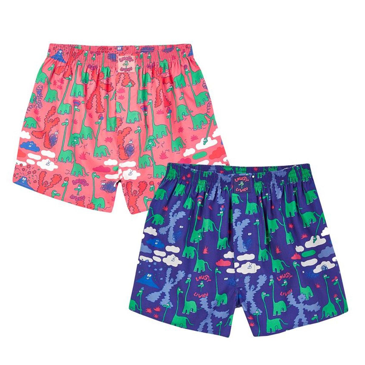Boxershorts Dinos 2Pack