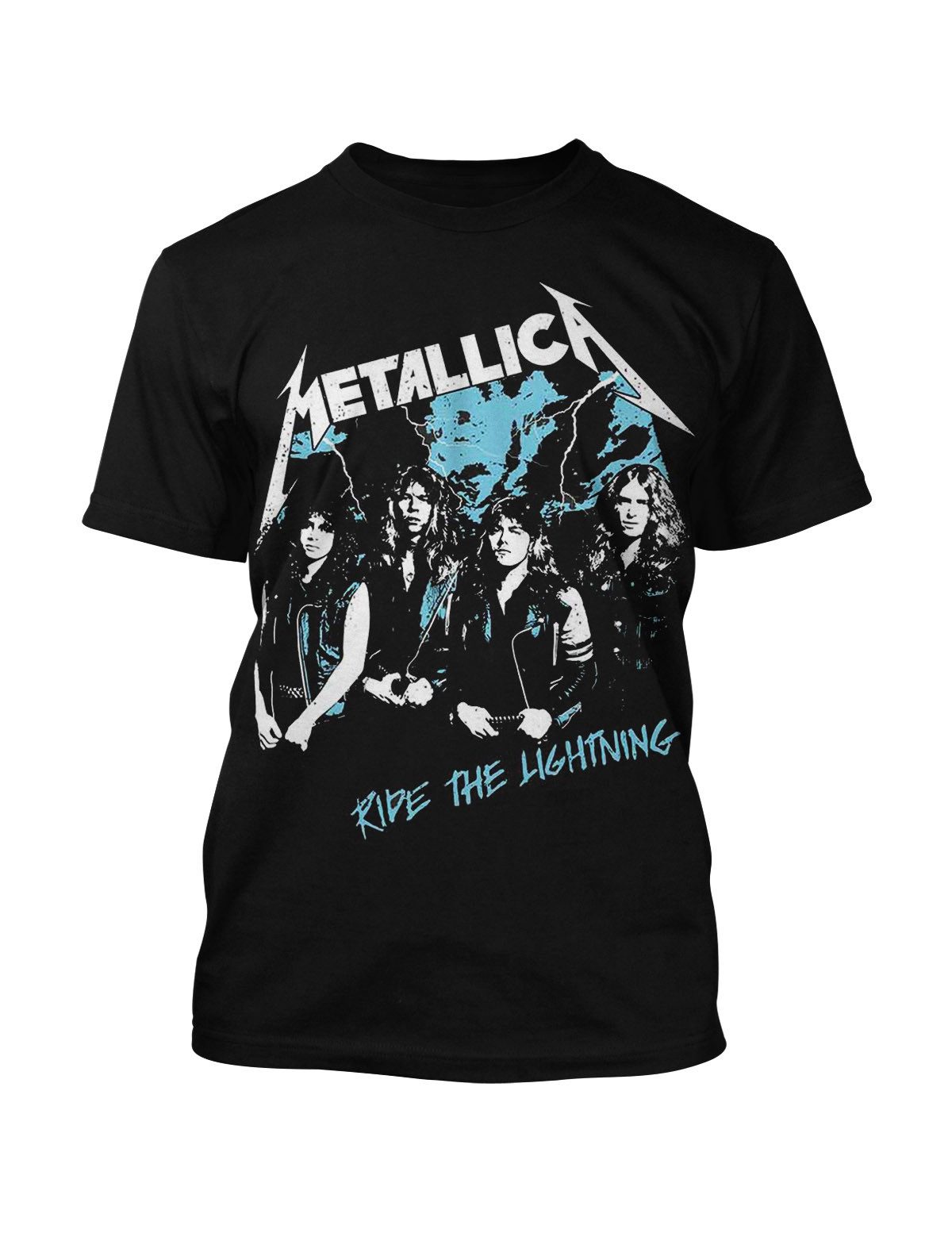 metallica T-Shirt Vintage Ride The Lightning