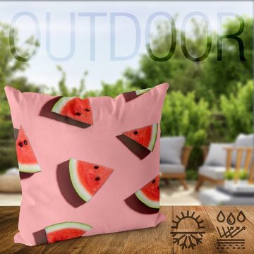 Kissenbezug, VOID (1 Stück), Wassermelone Pink Pool Party Obst wassermelone wasser melone obst som