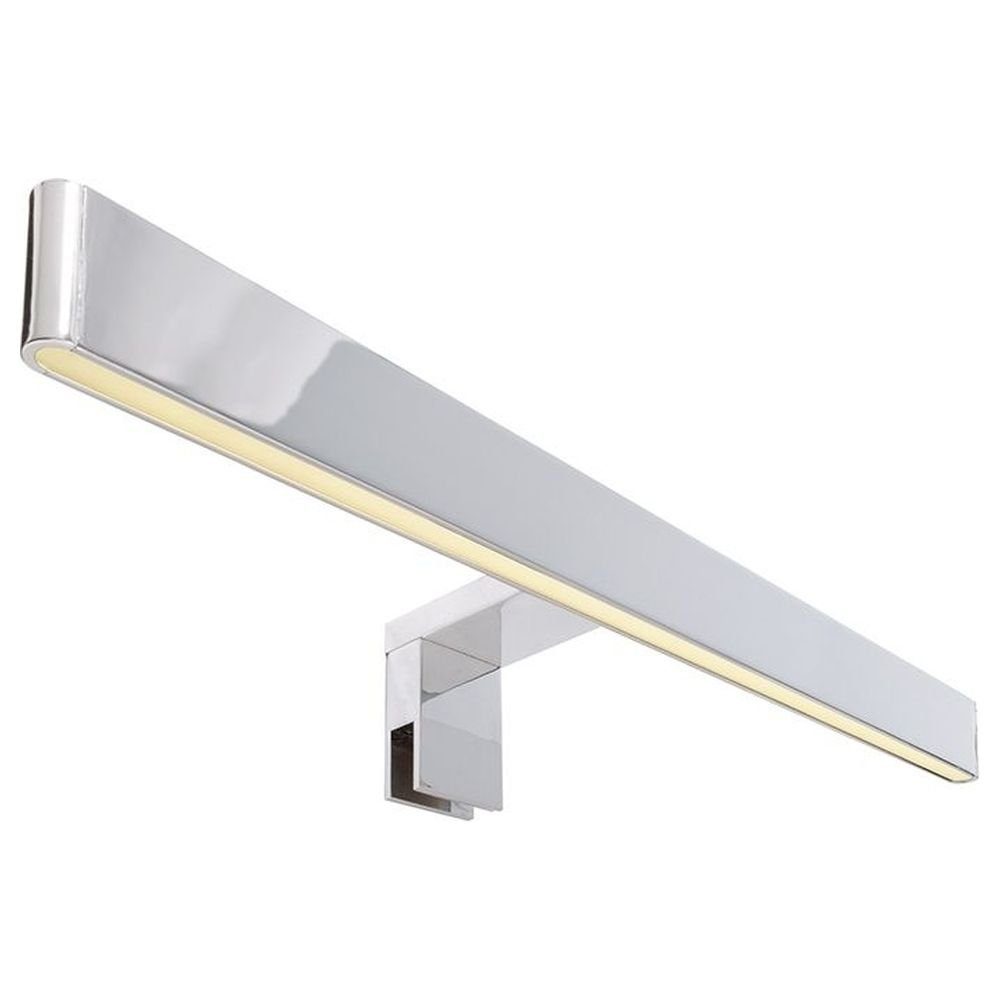 click-licht Spiegelleuchte LED Spiegelleuchte Line in Silber und Chrom 12W  550lm IP44 512mm, keine Angabe, Leuchtmittel enthalten: Ja, fest verbaut,  LED, warmweiss, Badezimmerlampen, Badleuchte, Lampen für das Badezimmer