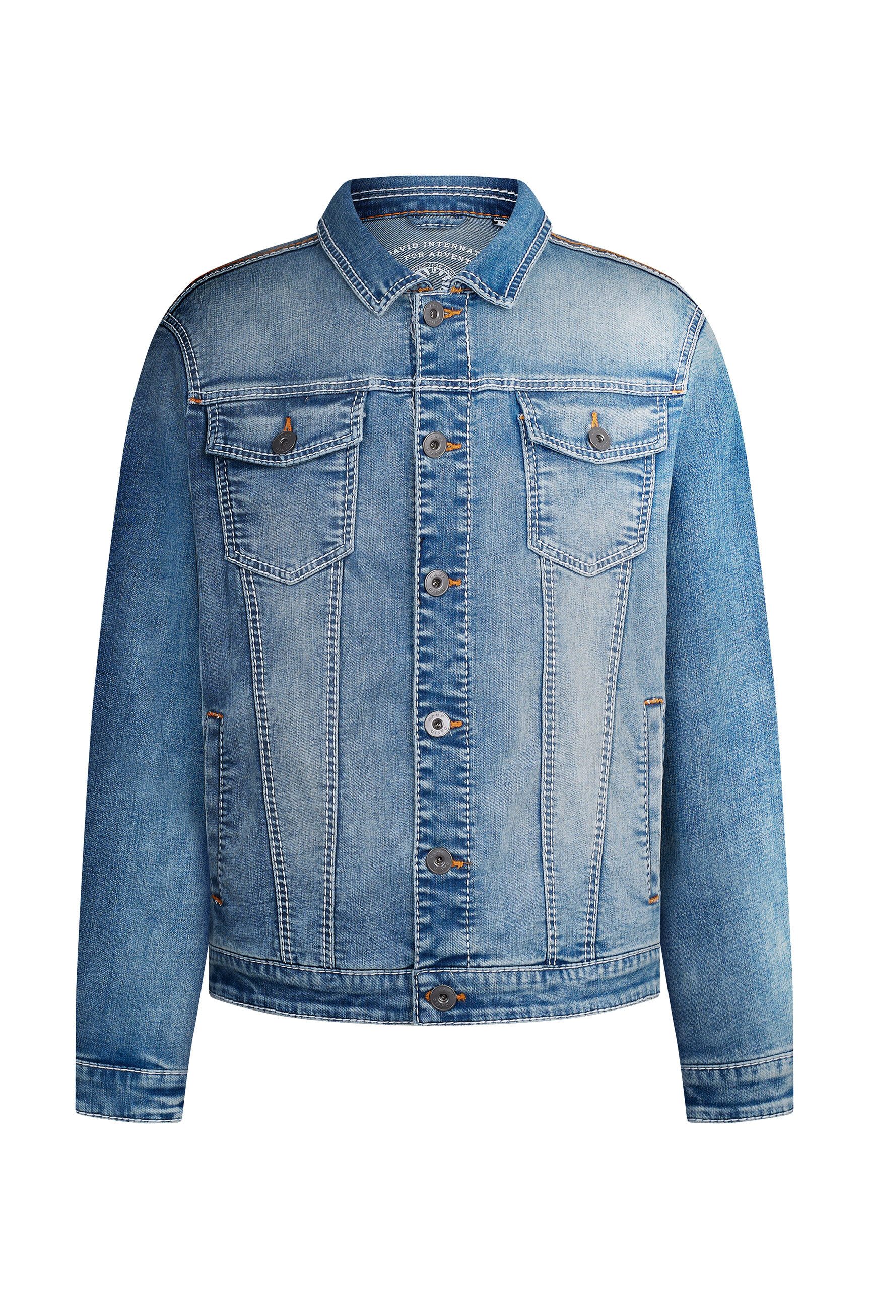 CAMP DAVID Jeansjacke mit Brusttaschen günstig online kaufen