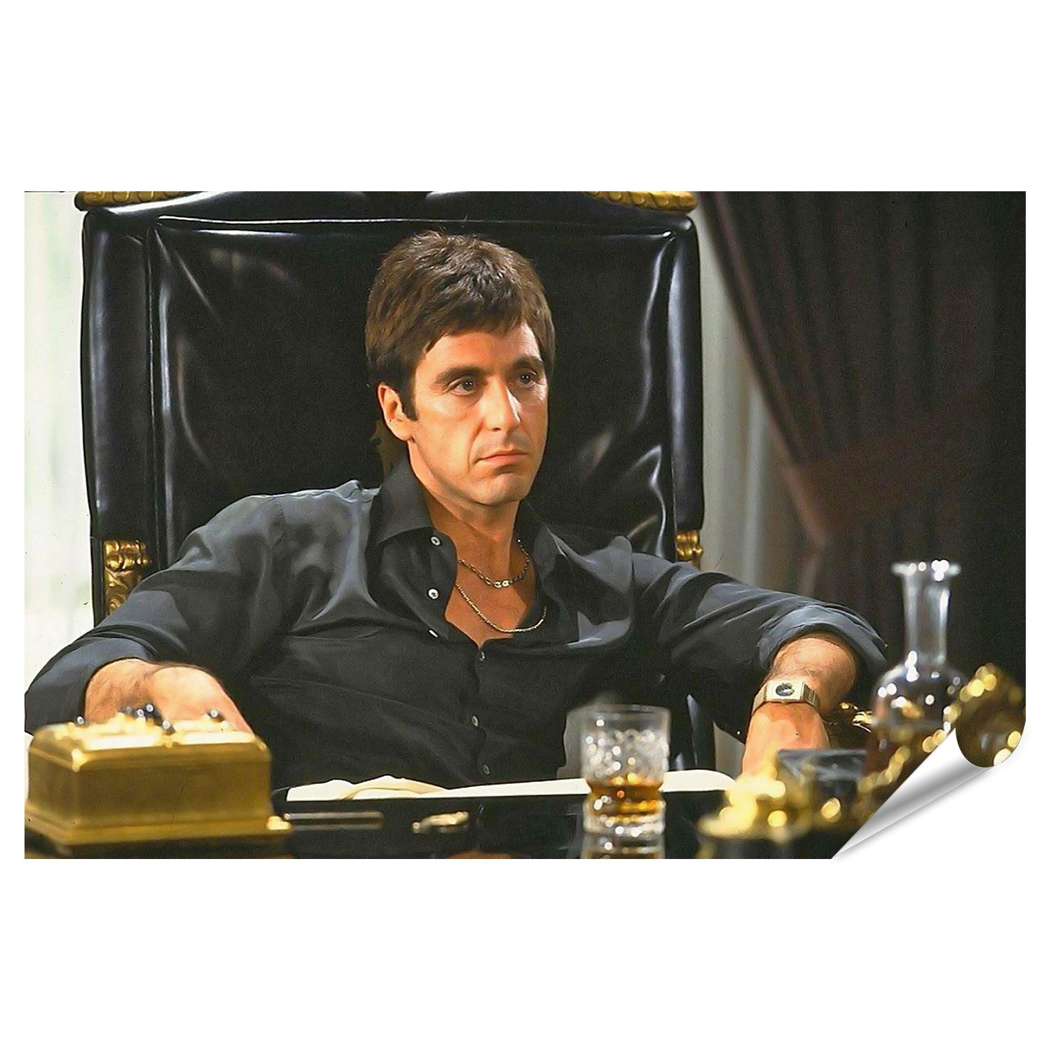 islandburner Poster Pacino Scarface Tony Montana Kult Gangster Movie Film Hollyw Bilder