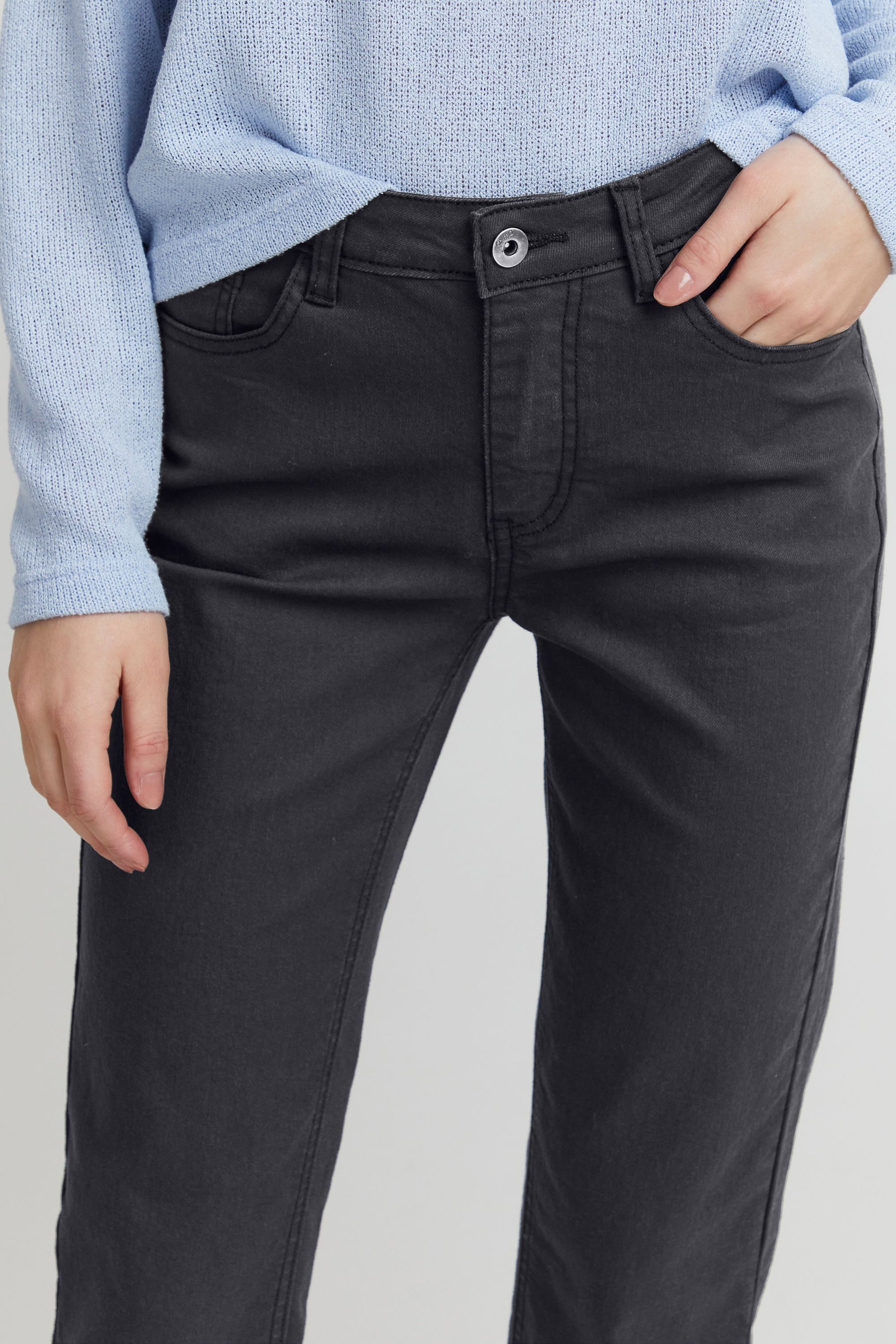 OXMO 3/4-Hose OXPam Caprihose mit Stretch-Anteil - Regular Fit
