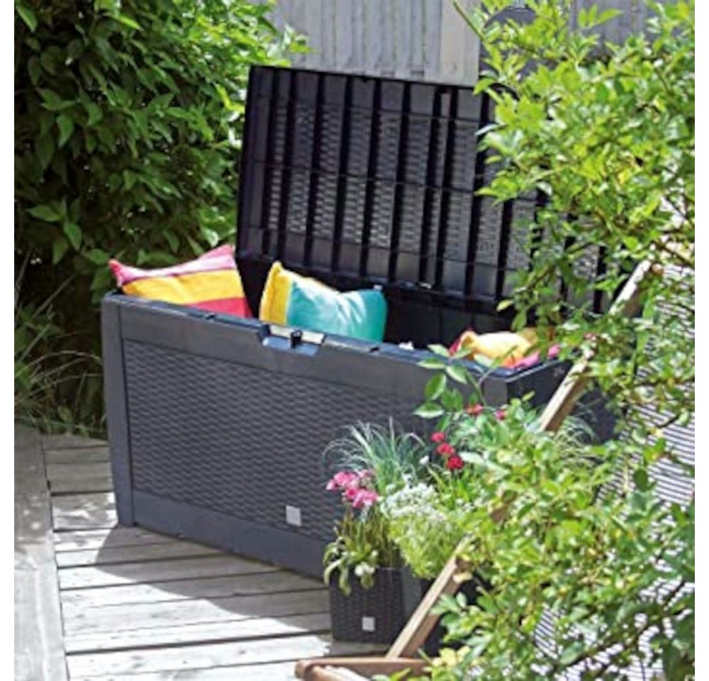 Thumbnail - PROREGAL® Gartenbox CAP’N COOK klappbare Gartenbox (LxBxH 119 x 48 x 60 cm, 310 Liter Stauraum, Kissenbox mit Deckel, Ha...