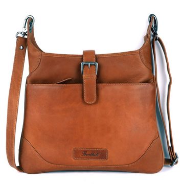 Benthill Umhängetasche Damen Echt Leder Handtasche Shopper Vintage Schultertasche Umhänge, Schultergurt / Umhängegurt Reißverschlussfach