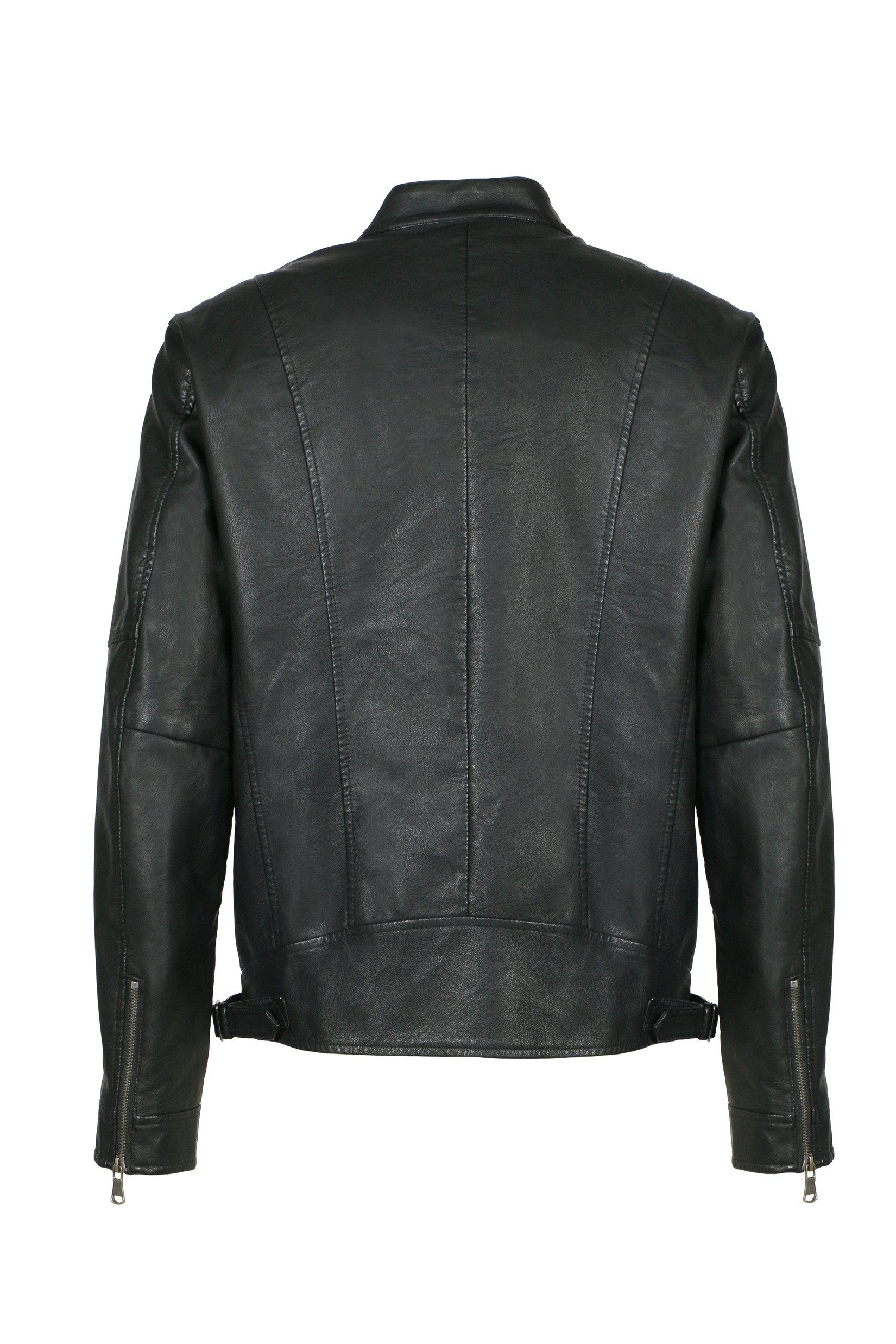 Freaky Nation Lederimitatjacke T-4723