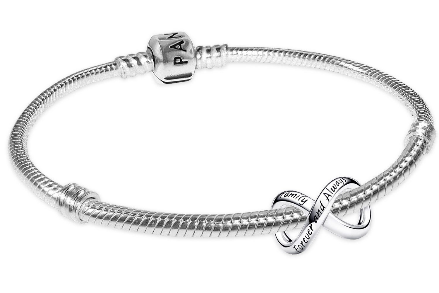 Pandora Charm-Armband DamenStarter-Set Für Immer & Ewig Unendlichkeit Silber