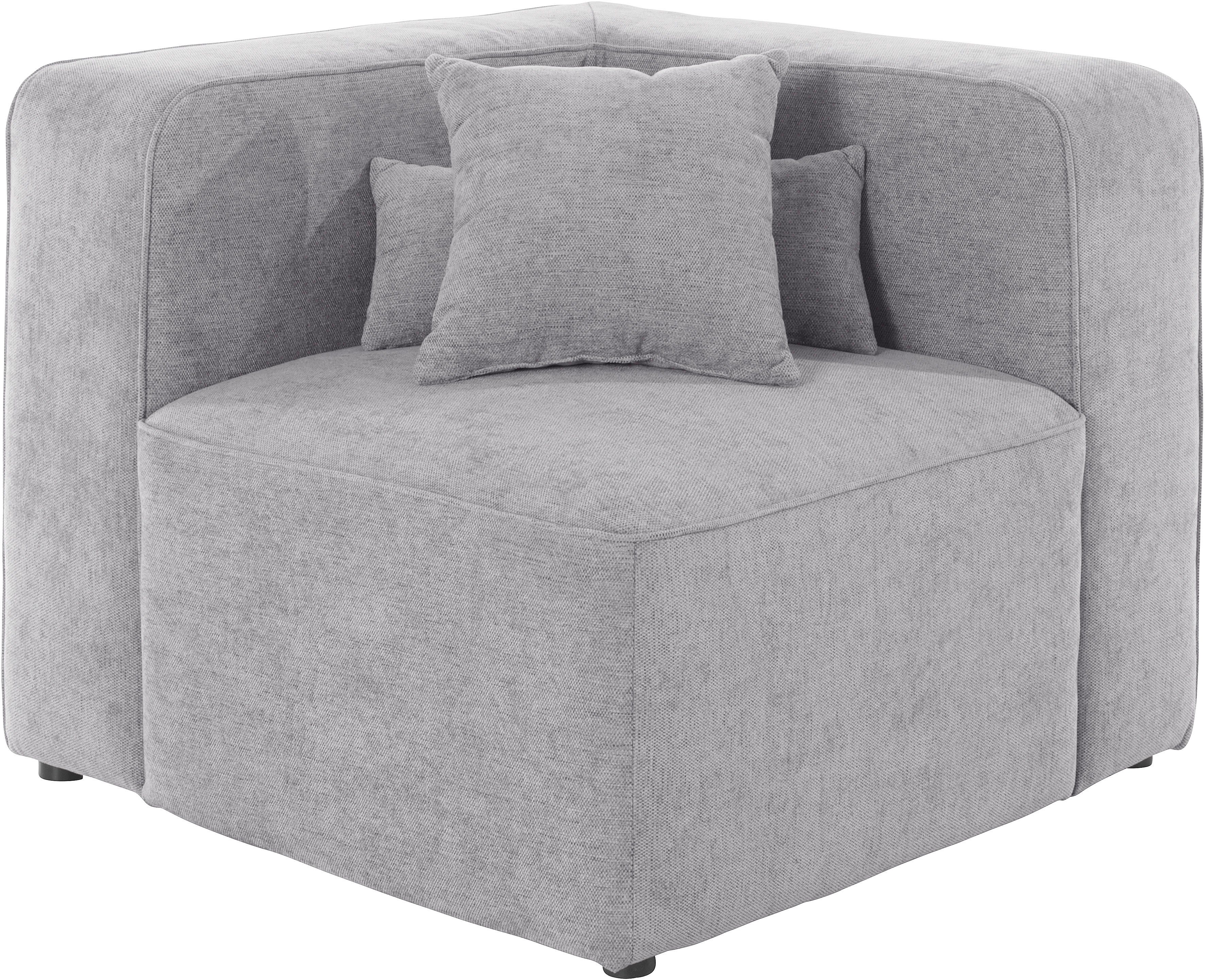 Home affaire Sofa-Eckelement Sundstrup, Modulserie, individuelle Zusammenstellung