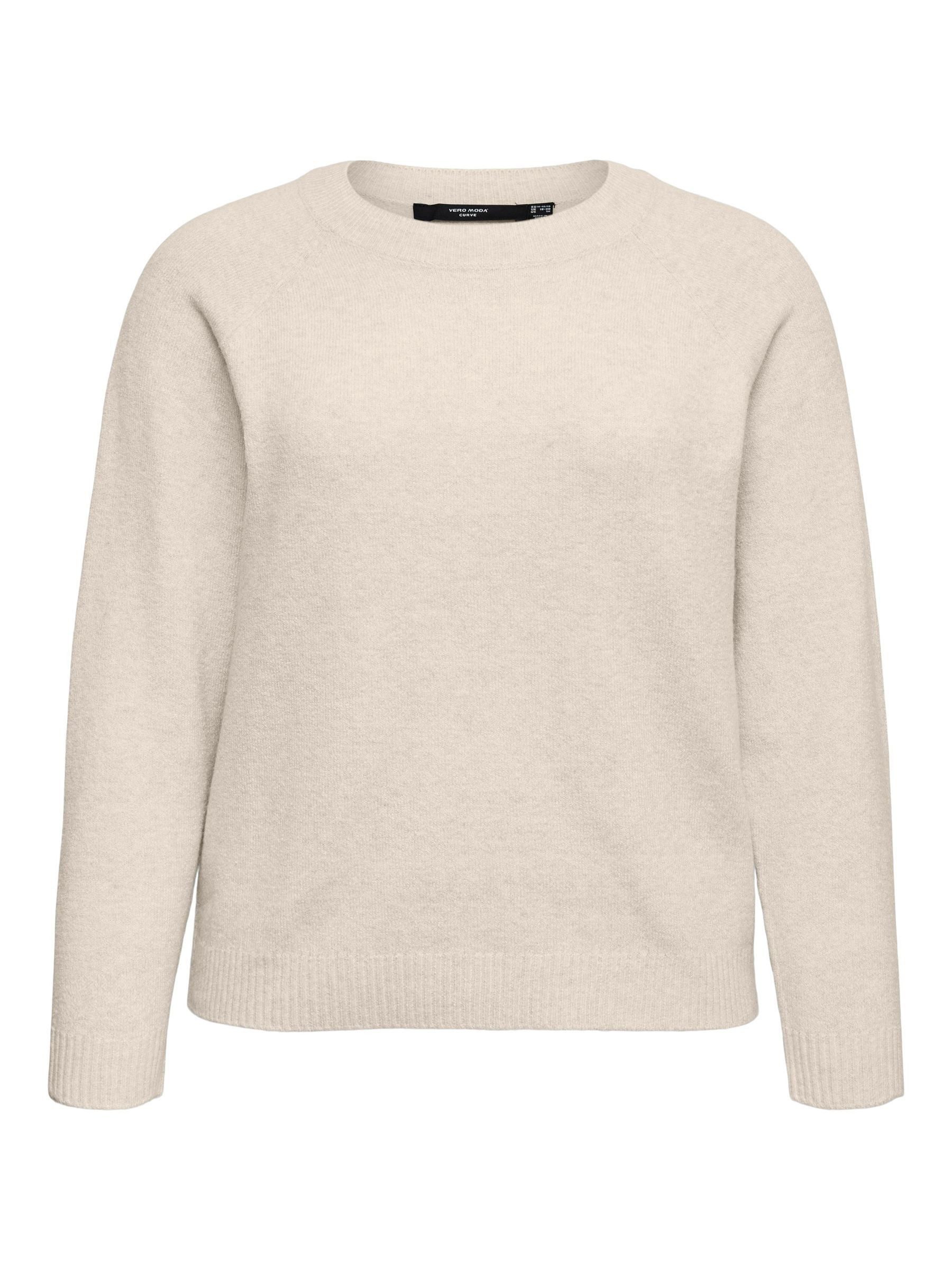 Vero Moda Curve Rundhalspullover VMCDOFFY LS günstig online kaufen