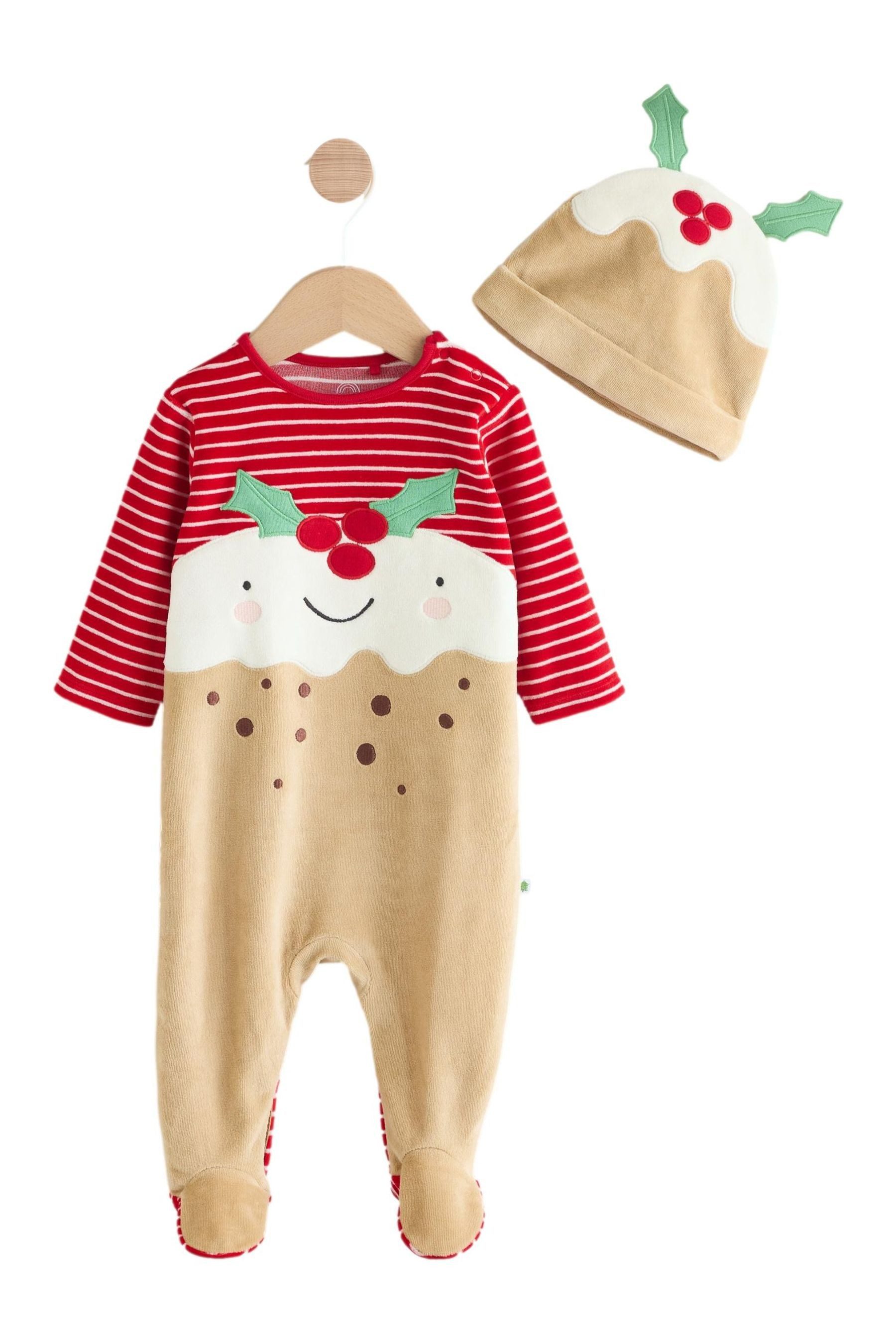 Schlafoverall Baby Weihnachtsschlafanzug