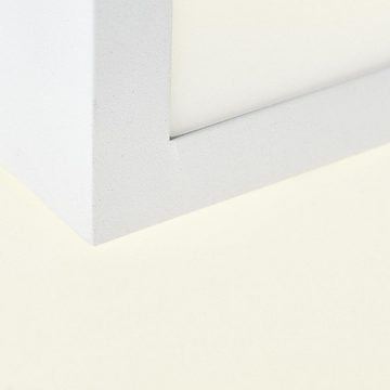 Brilliant Deckenleuchte Cubix, 3000K, Lampe, Cubix LED Deckenleuchte 3flg weiß, Metall/Kunststoff, 1x 25W LE
