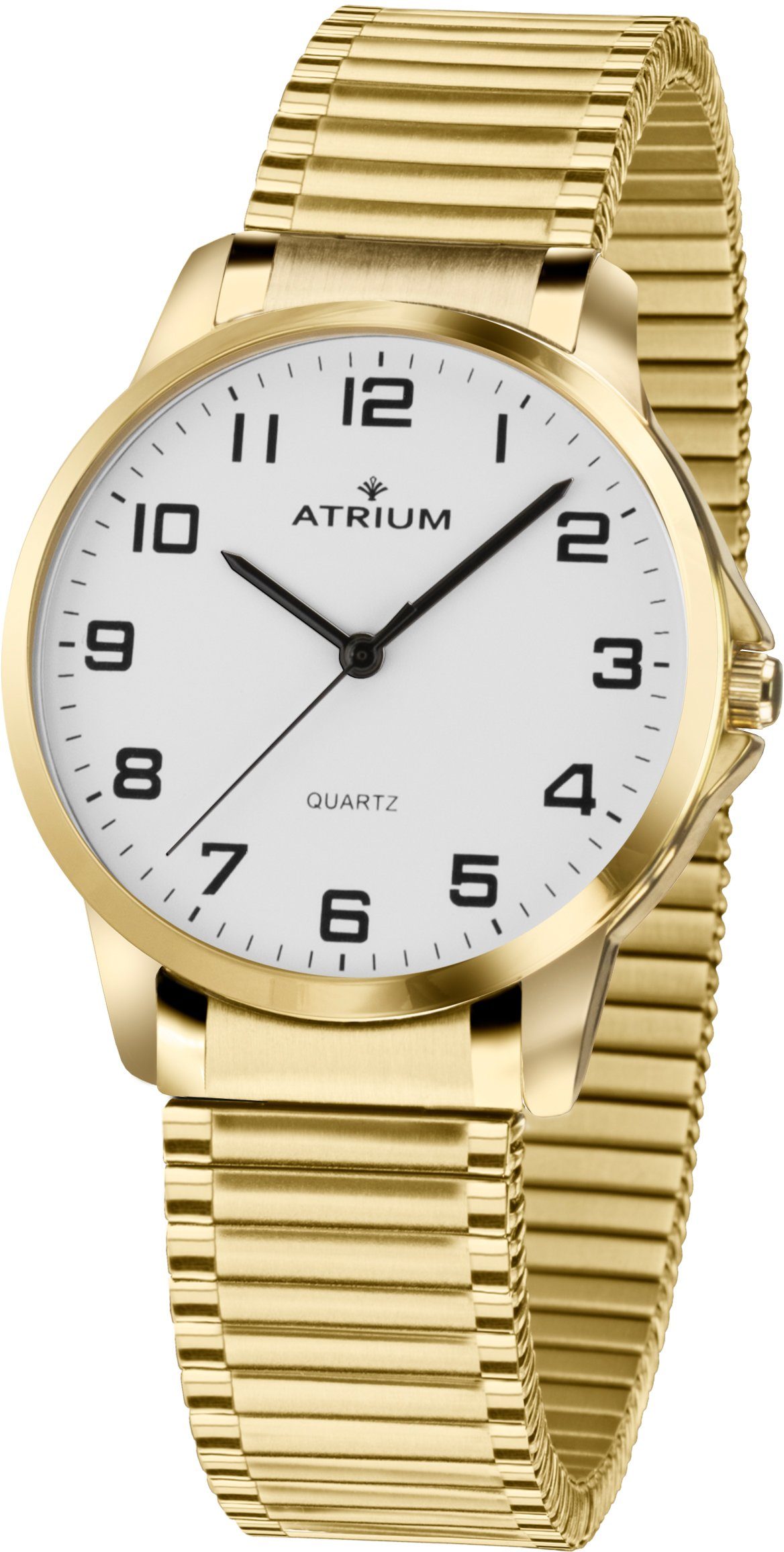 Atrium Quarzuhr A37-60, Armbanduhr, Damenuhr, Flexband, günstig online kaufen
