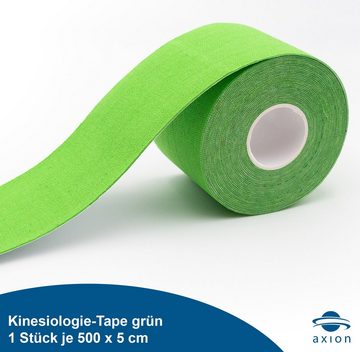 Axion Kinesiologie-Tape Kinesio-Tape - Wasserfestes Tape in grün (Set)