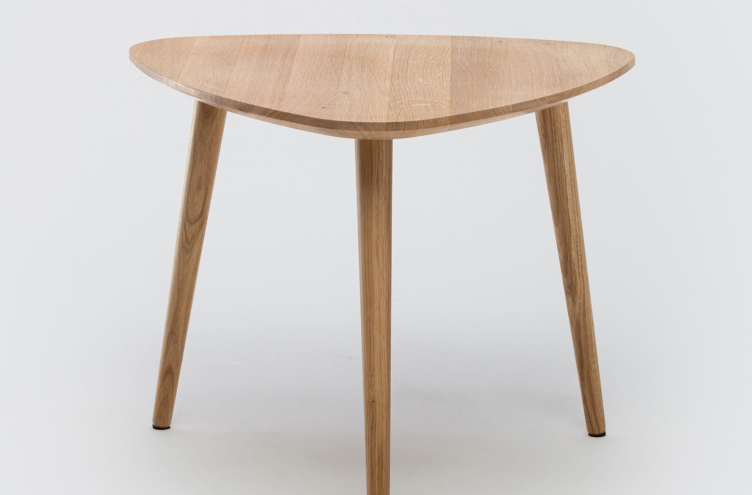 Mobello Couchtisch Moderner Massivholz Beistelltisch, Eleganter Kaffeetisch & Holztisch, 43x43x38 cm