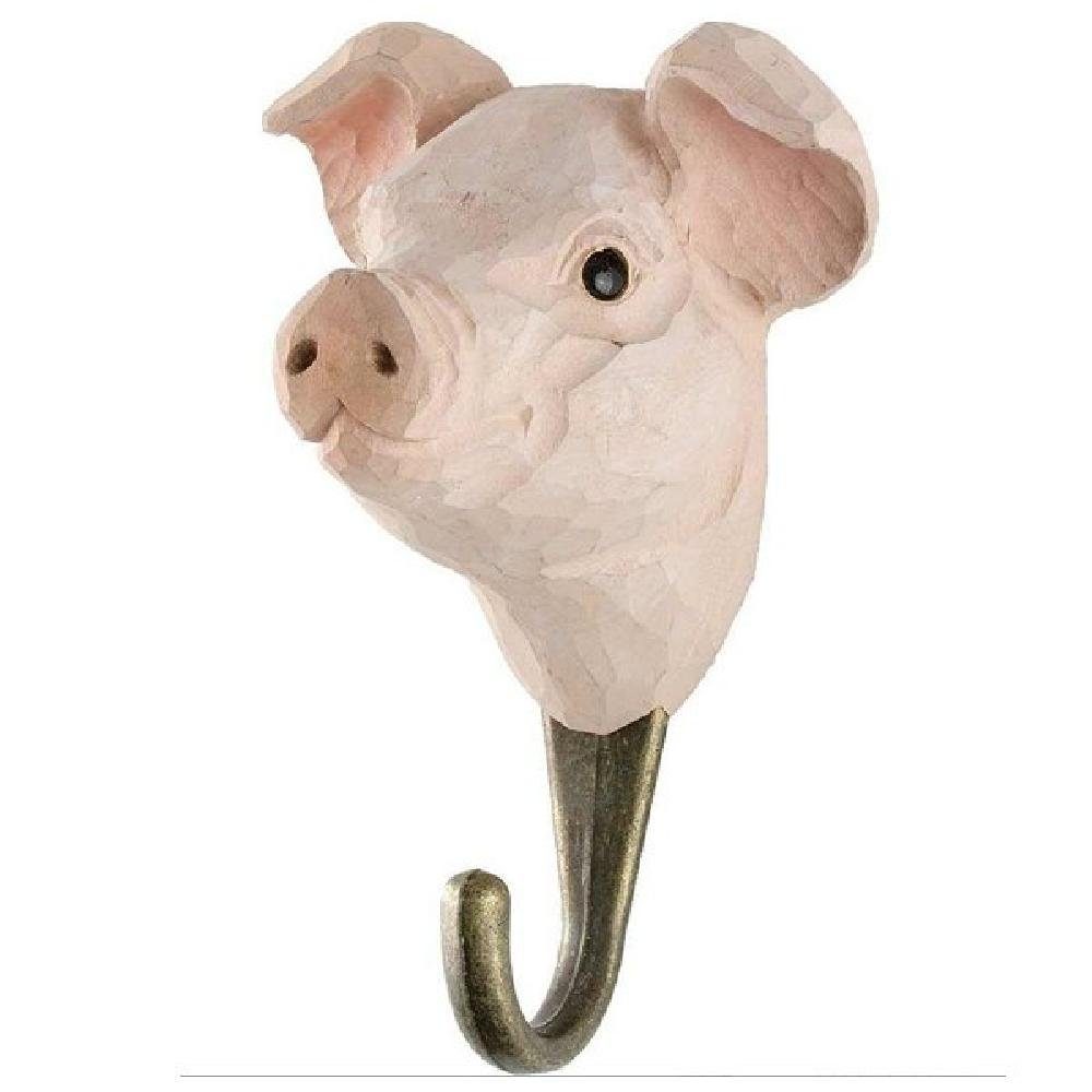 Wildlife Garden Garderobenhaken Kleiderhaken DecoHook Schwein günstig online kaufen