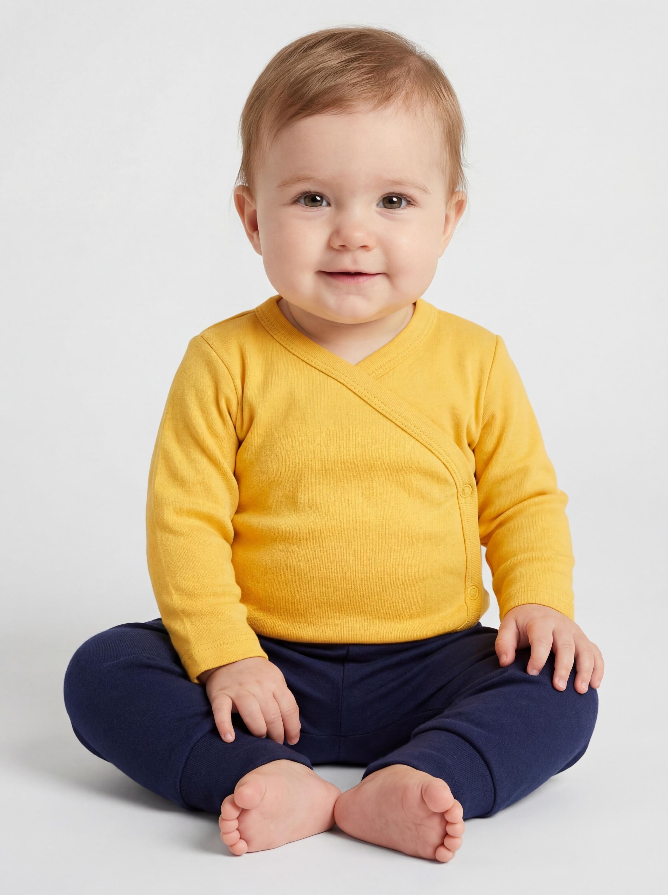 TupTam Wickelshirt TupTam Baby Mädchen Langarm Wickelshirt Baumwolle 5er Set