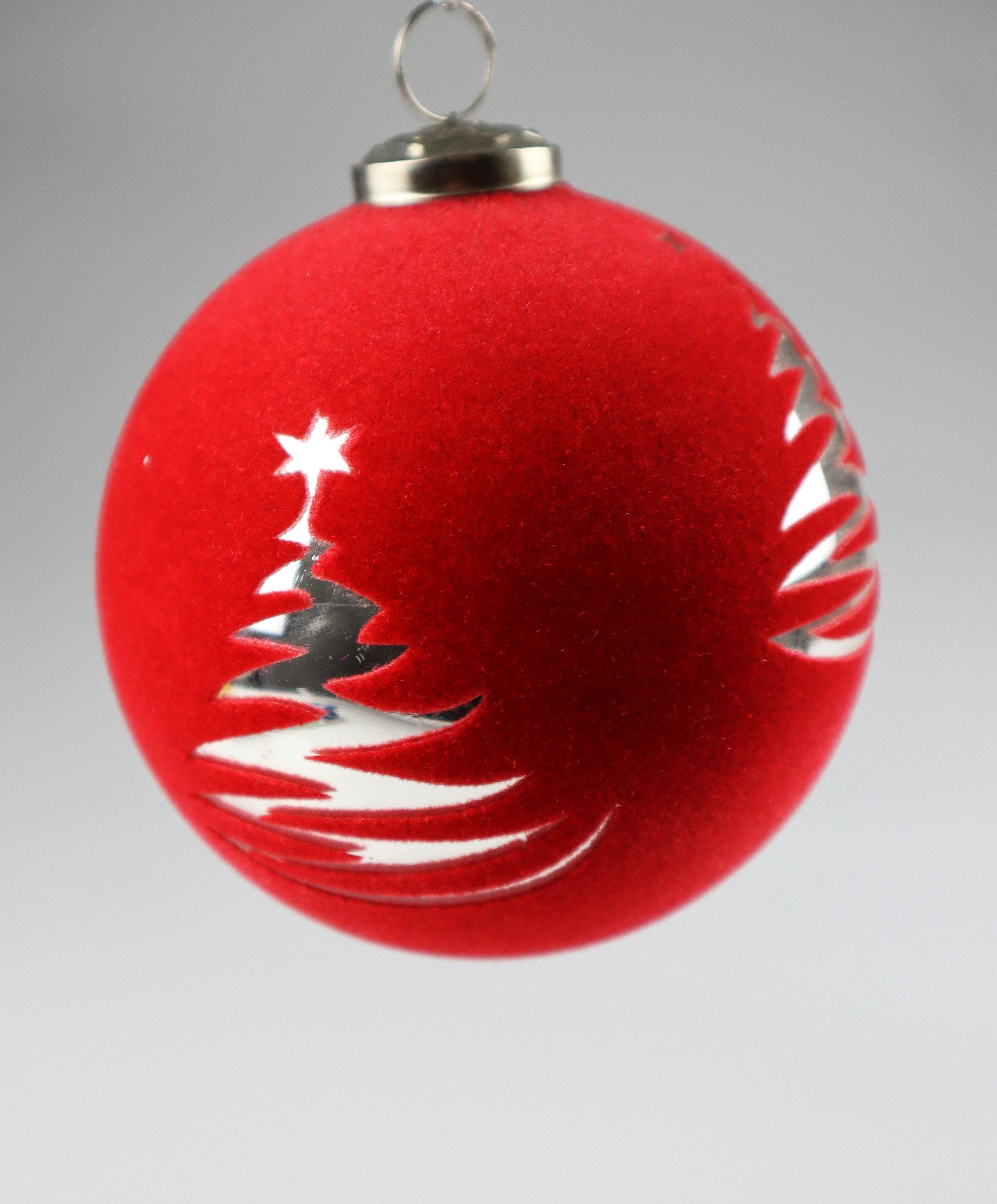 Weihnachtsbaumkugel aus Glas, Ø 10 cm