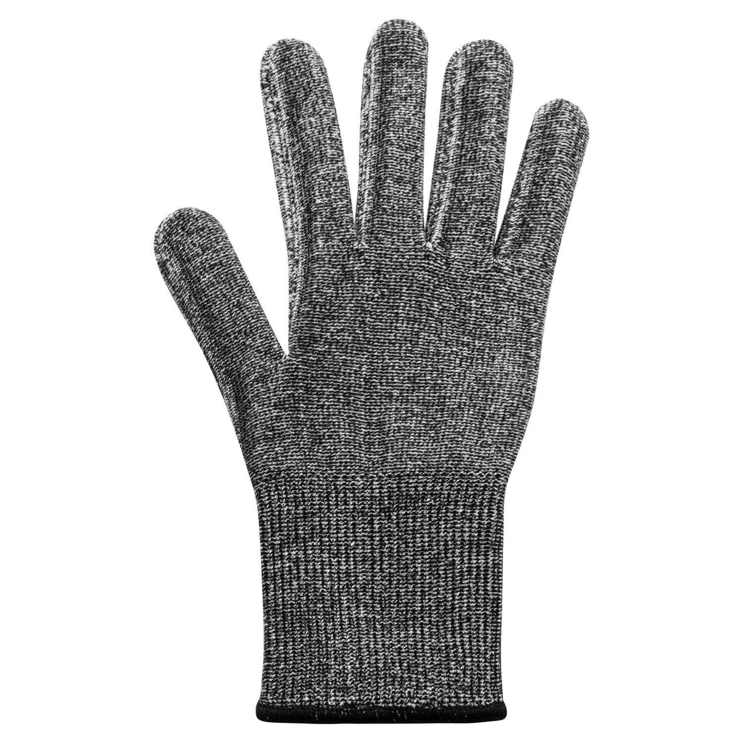 Microplane Schnittschutzhandschuhe SPECIALTY, Grau, Polyester, waschbar bis 60 Grad (1-St) für Rechts- und Linkshänder