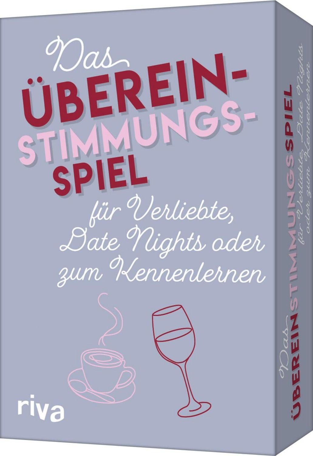 Riva Spiel Das Übereinstimmungsspiel für Verliebte, Date Nights oder zum Kennenle