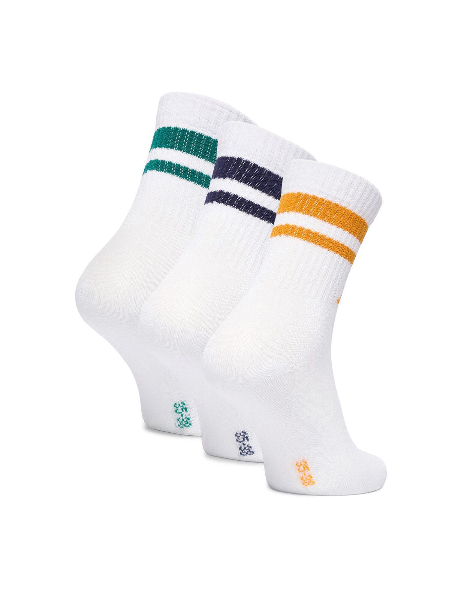 Kappa Basicsocken Kappa Damen Langsocken Weiß KAPPA-CEO_KR_KAPPA_ 005_W_AW25 (3-PACK) We