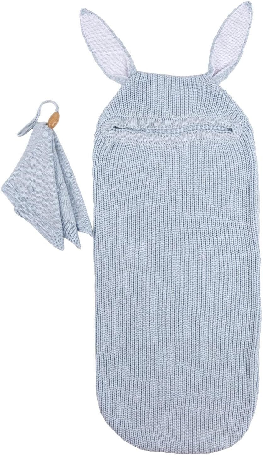 Strickkleid Minora Baby Strickwaren Cocoon Swaddle Set, 0-8 Monate, Neugeborene