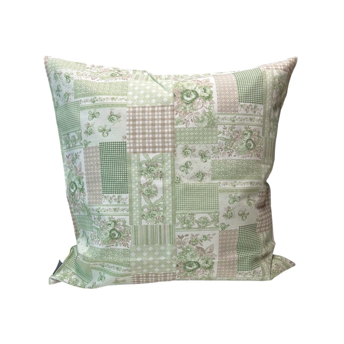 HOSSNER - HOMECOLLECTION Kissenbezug Scarlett grün 40x40 cm, (1 Stück), Dek günstig online kaufen